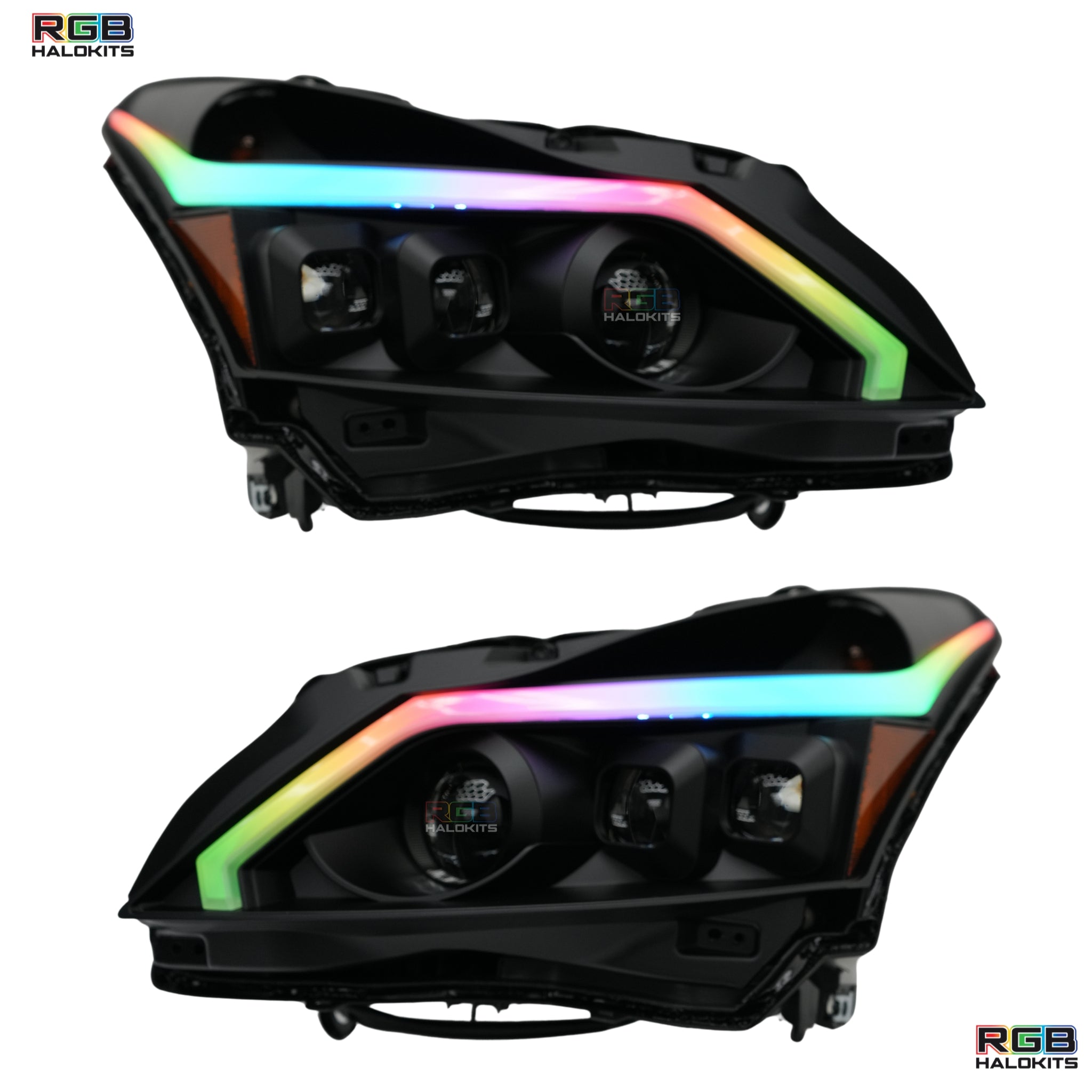 (2010–2013) Infiniti G37 Multicolor Flow DRL Boards (for Spyder Headlights only)
