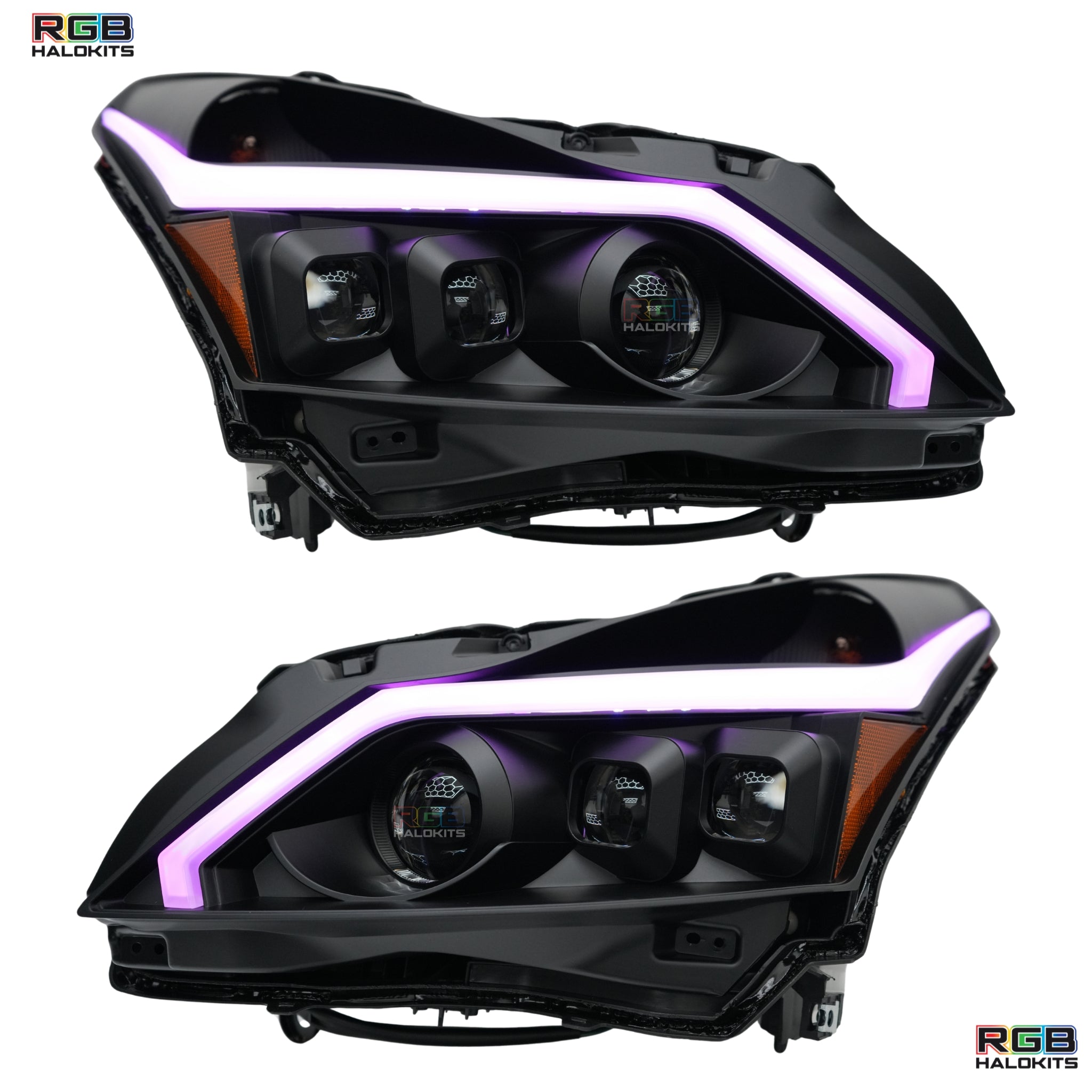 (2010–2013) Infiniti G37 Multicolor Flow DRL Boards (for Spyder Headlights only)
