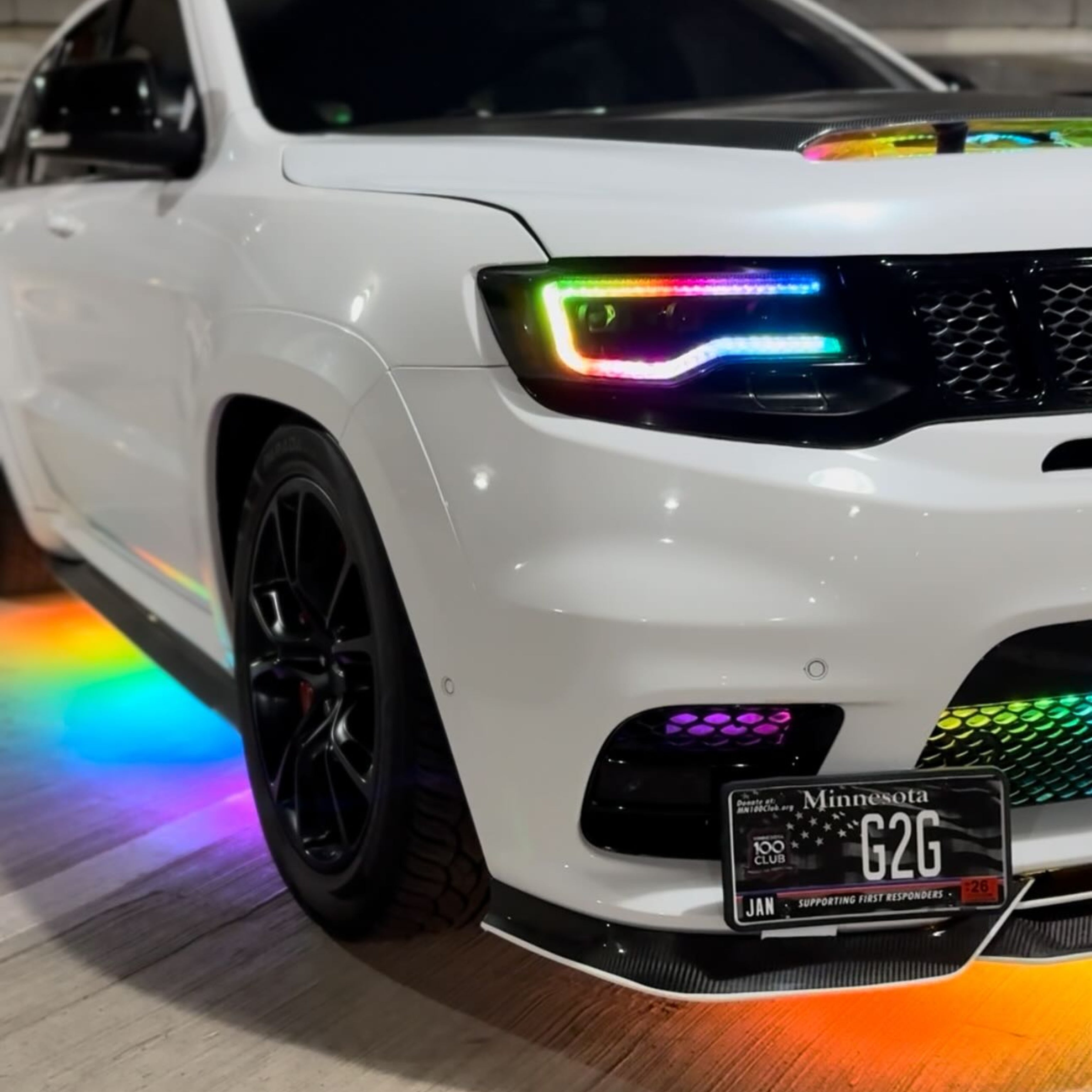 Jeep Grand Cherokee Multicolor DRL Boards (2014–2021)