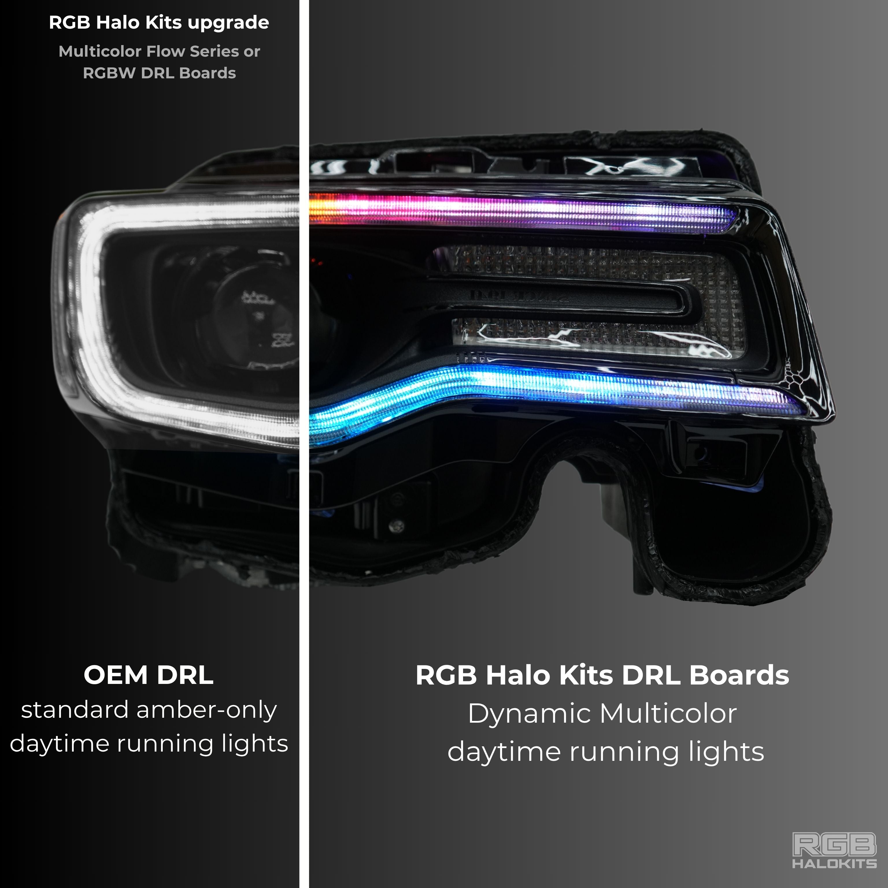 Jeep Grand Cherokee Multicolor DRL Boards (2014–2021)