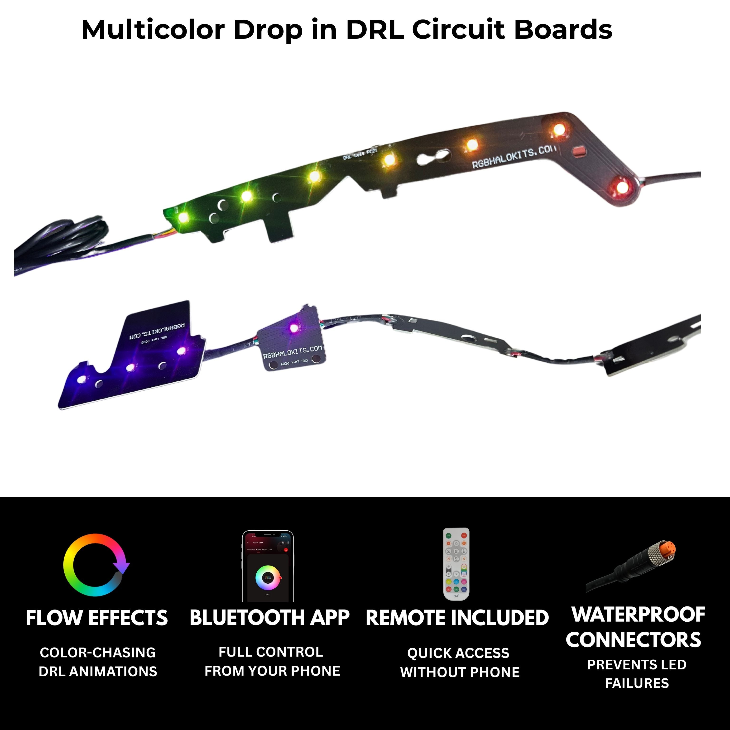 Jeep Grand Cherokee Multicolor DRL Boards (2014–2021)