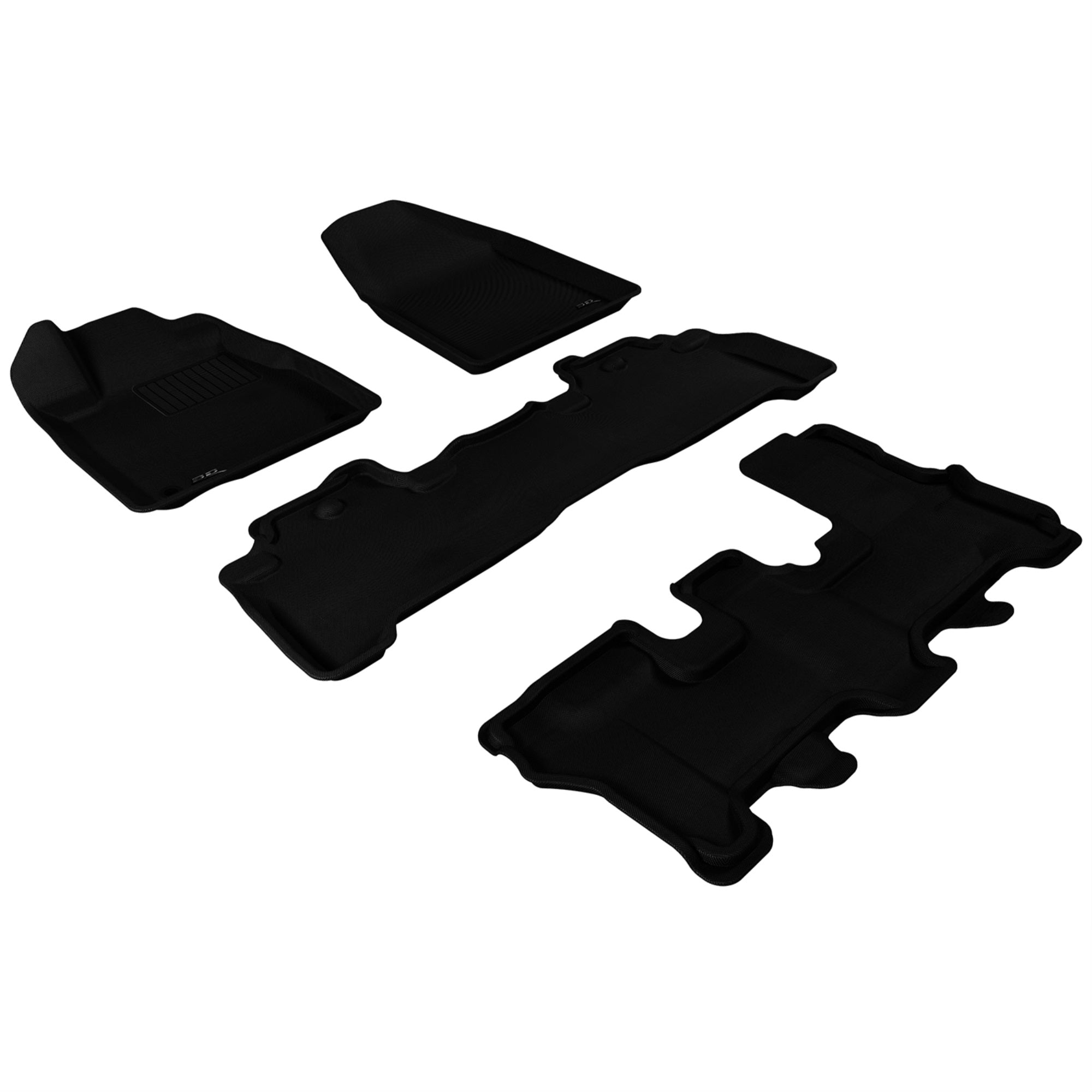 3D MAXpider ACURA MDX 20072013 KAGU BLACK R1 R2 R3