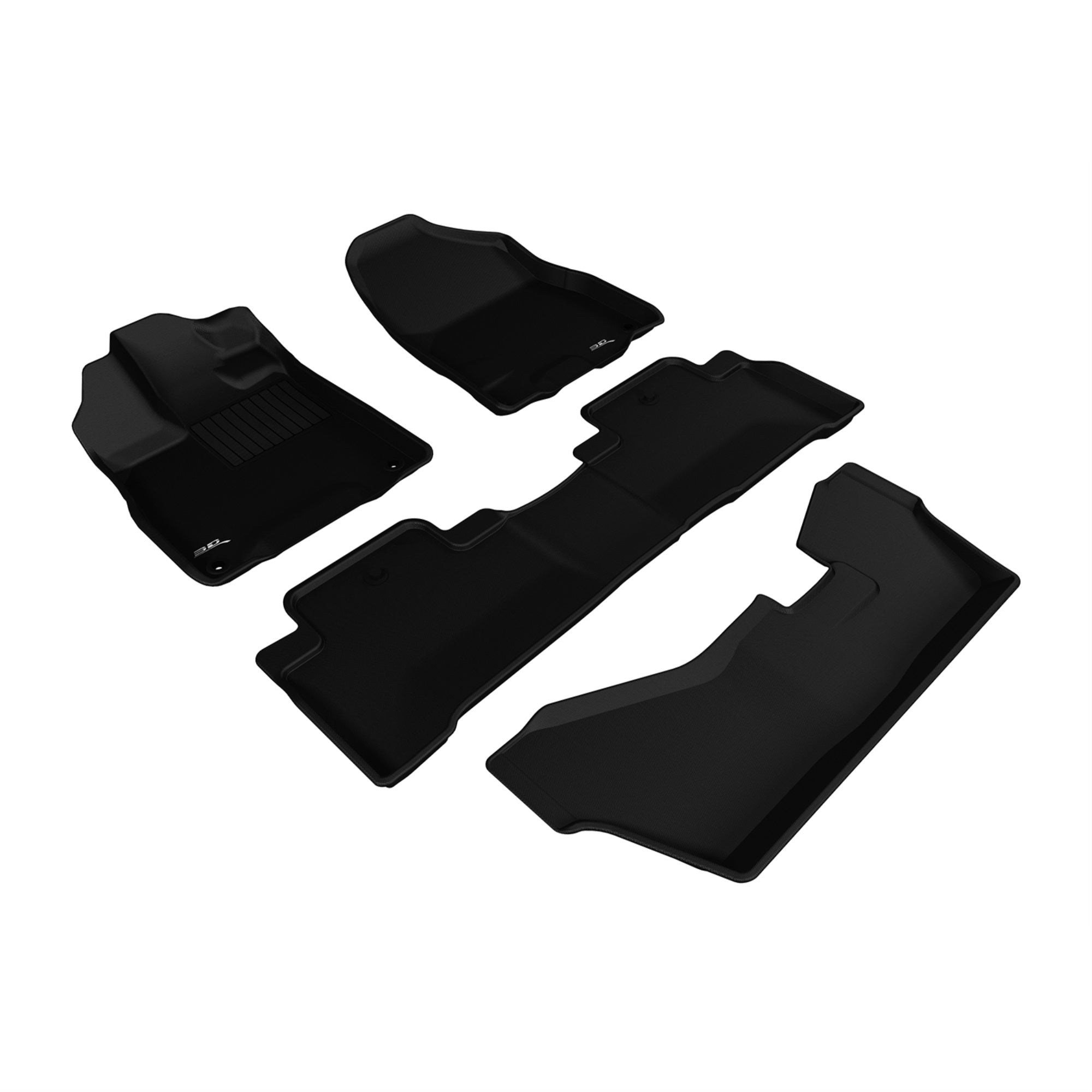 3D MAXpider ACURA MDX 7SEAT 20142020 KAGU BLACK R1 R2 R3