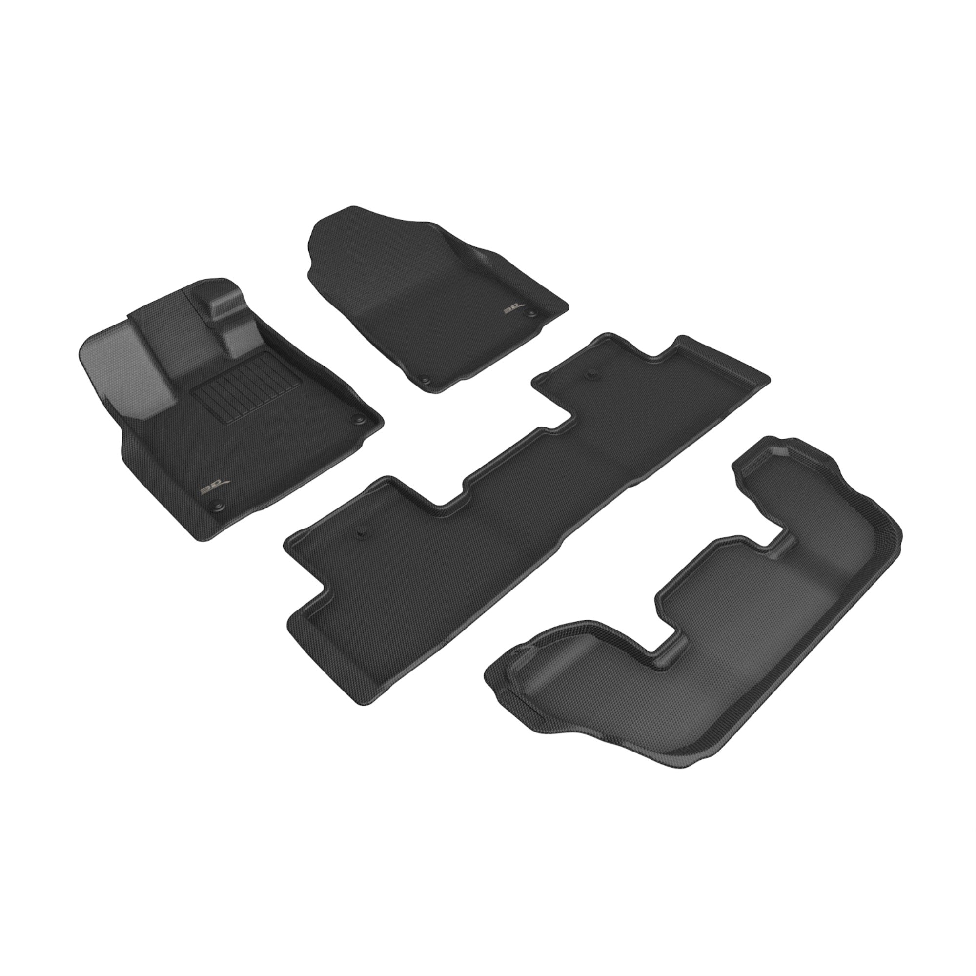 3D MAXpider ACURA MDX 2022 KAGU BLACK R1 R2 R3