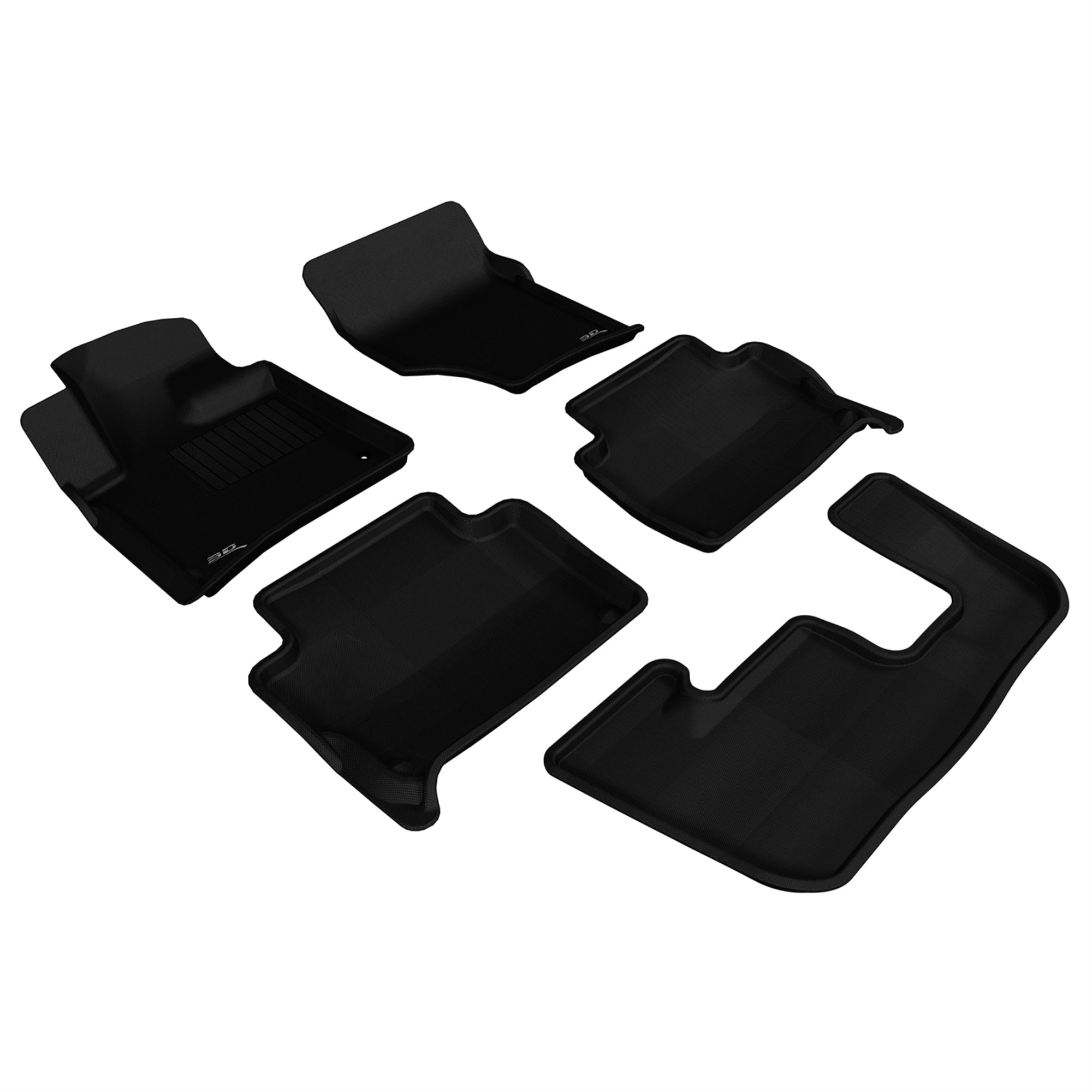3D MAXpider AUDI Q7 7SEAT 20072015 KAGU BLACK R1 R2 R3
