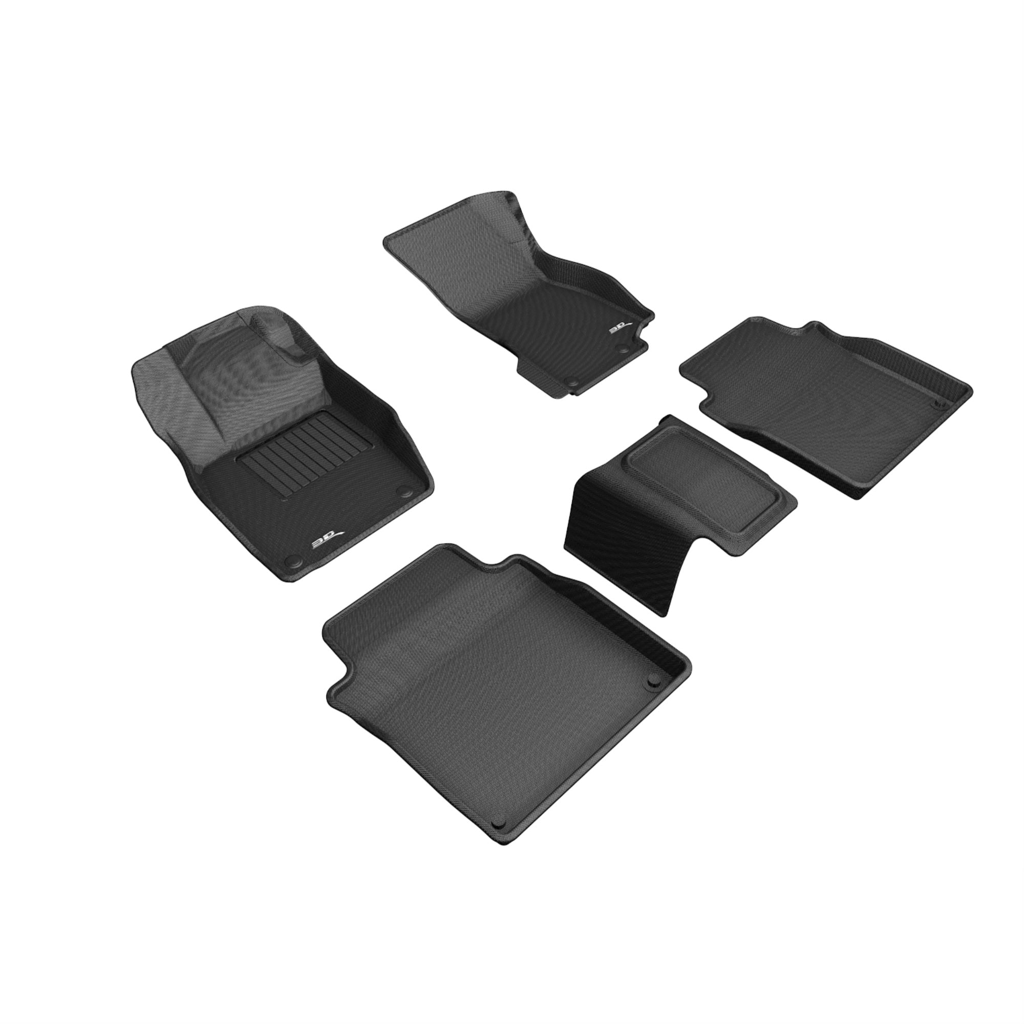 3D MAXpider AUDI A8L 20192021 / S8L 20202021 KAGU BLACK R1 R2