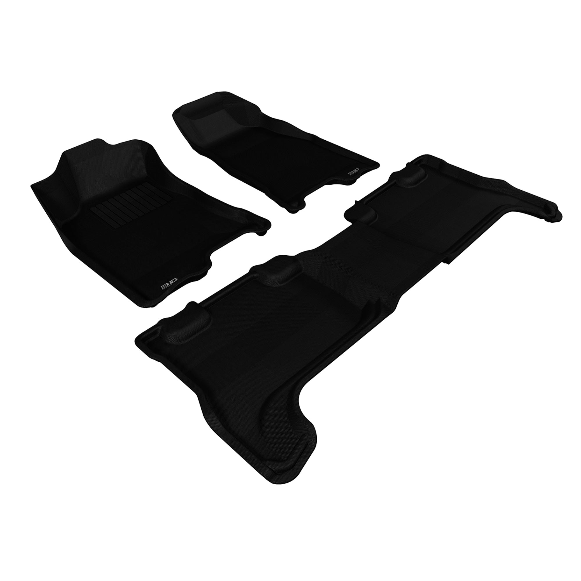 3D MAXpider CHEVROLET COLORADO CREW CAB / GMC CANYON CREW CAB 20042012 KAGU BLACK R1 R2