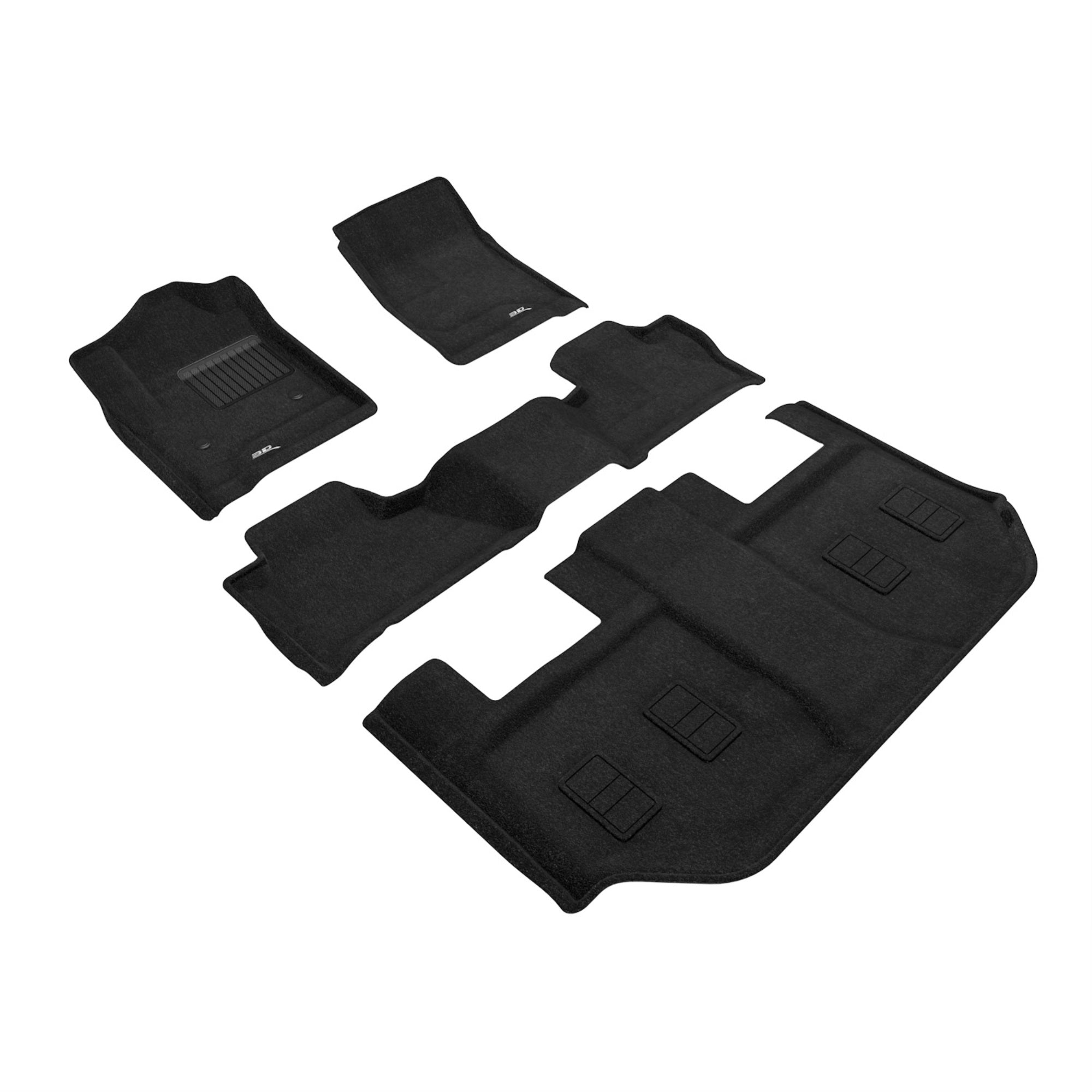 3D Maxpider Chevrolet Suburban With Bucket 2Nd Row 2015-2020 Elegant Black R1 R2 R3