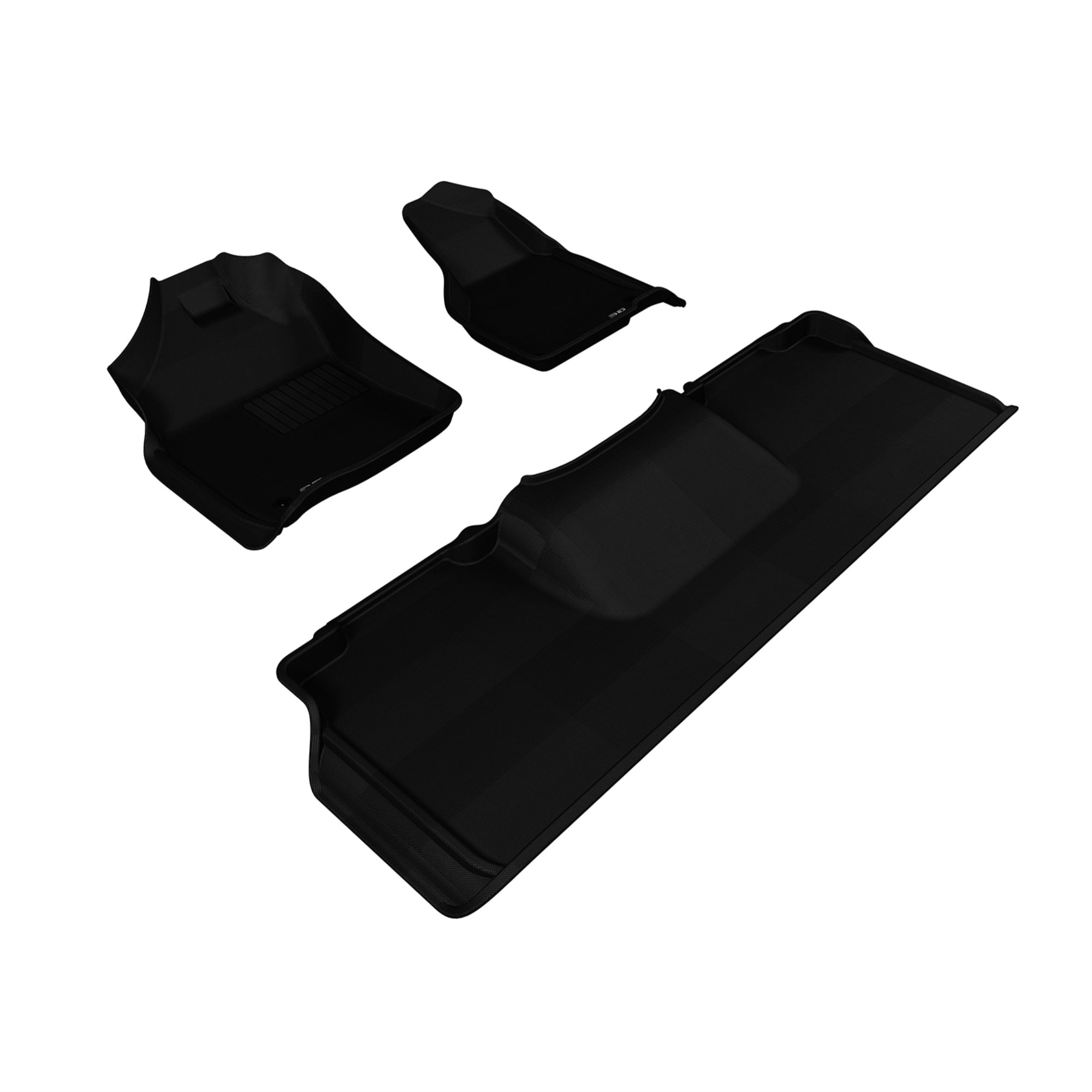 3D MAXpider DODGE RAM 2500 / 3500 MEGA CAB 20122018 KAGU BLACK R1 R2 (2 EYELETS)