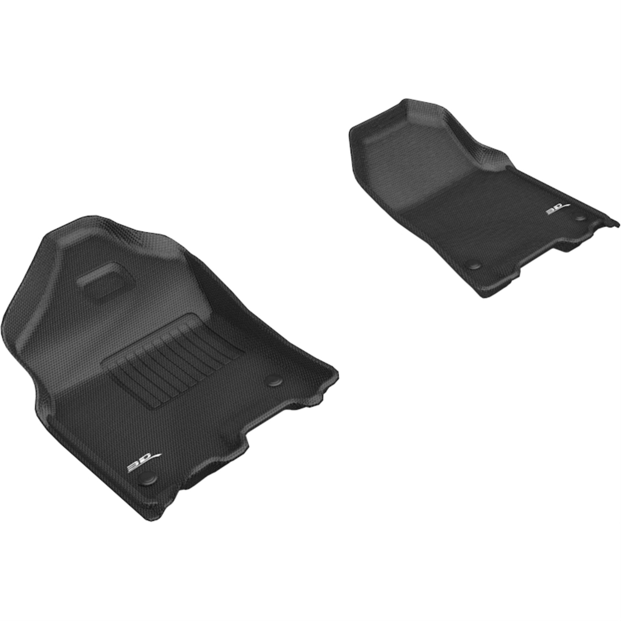 3D MAXpider DODGE RAM 1500 CREW CAB 20192022 KAGU BLACK R1 BUCKET SEATS
