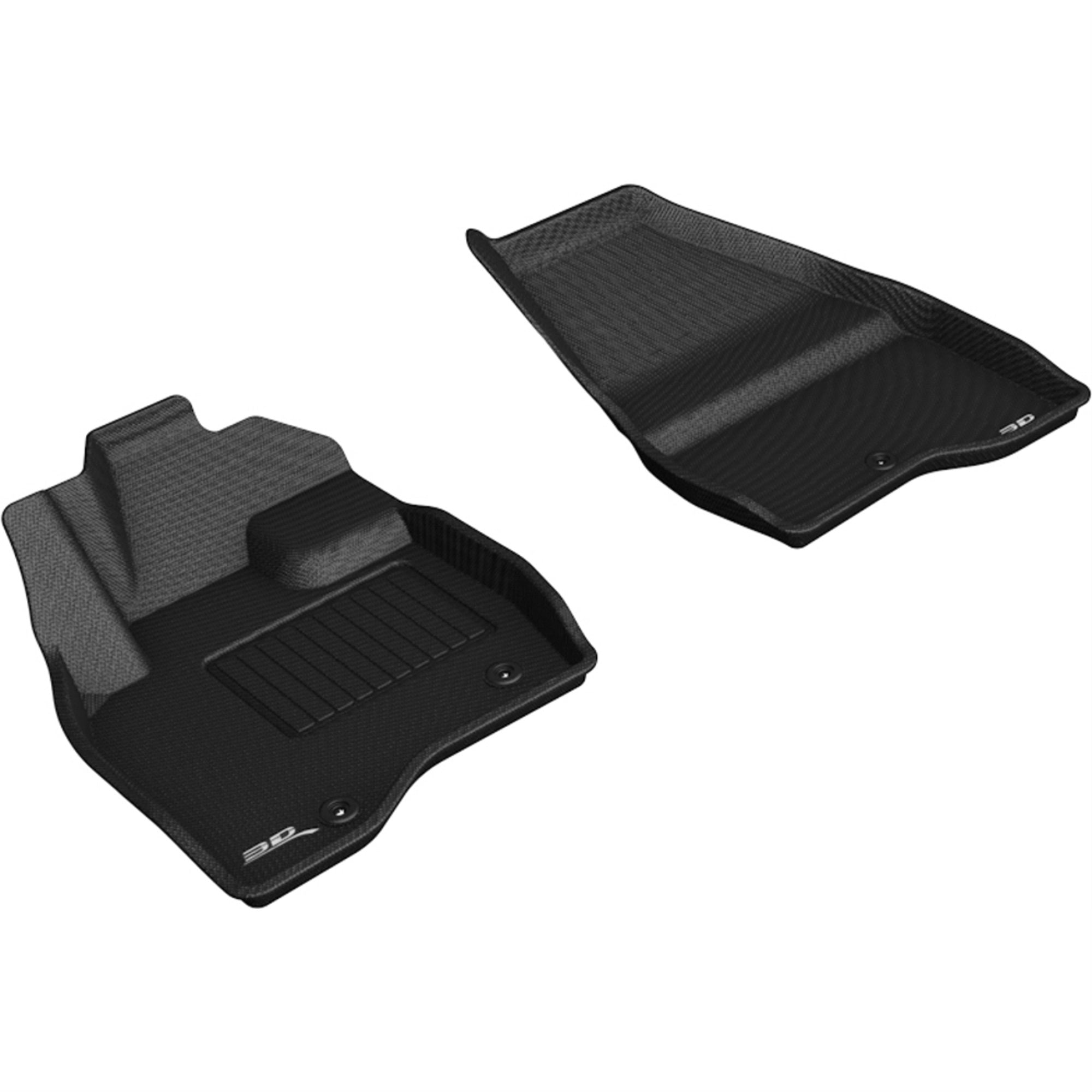 3D MAXpider FORD EXPLORER 20172019 KAGU BLACK R1 (SINGLE POST ON FRONT PASSENGERS FLOOR)