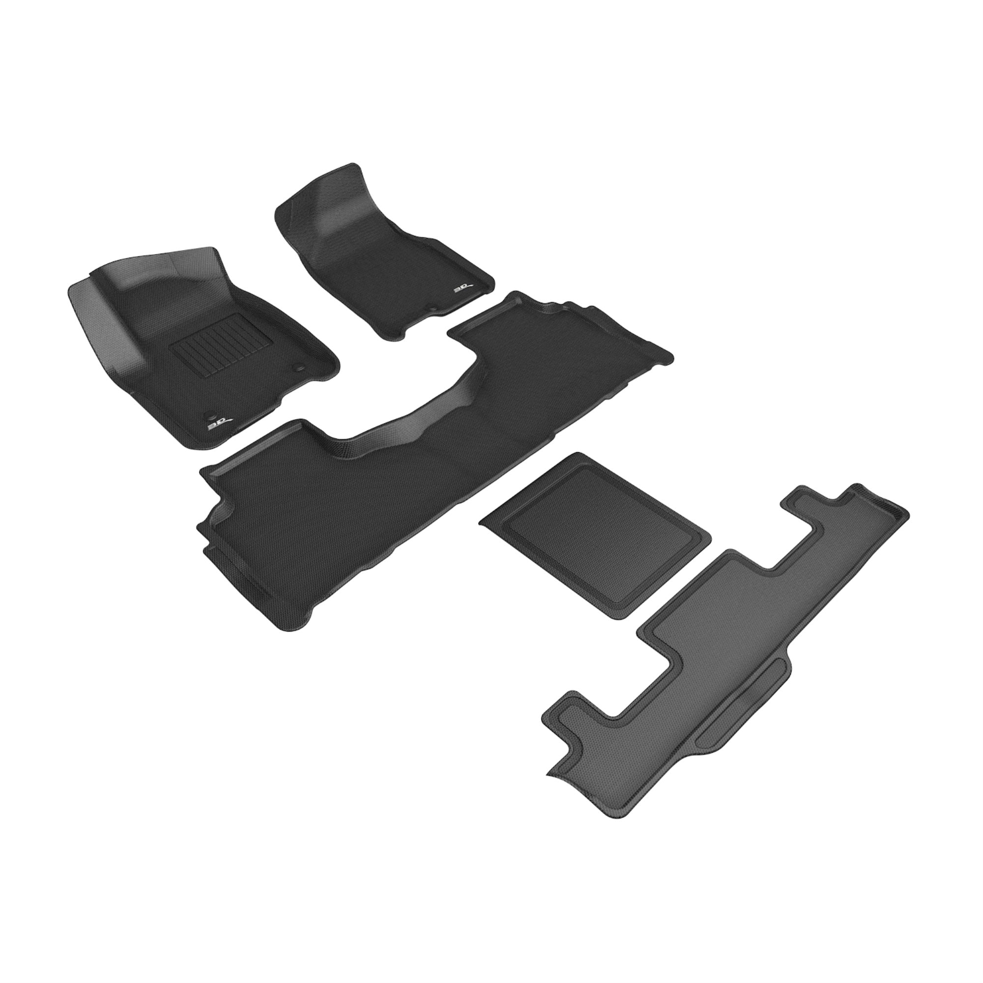 3D MAXpider GMC YUKON 7SEAT 20212022 KAGU BLACK R1 R2 R3