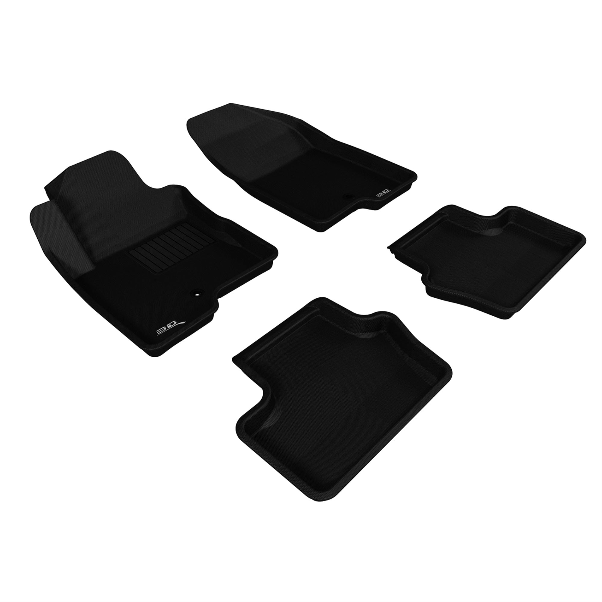3D MAXpider JEEP COMPASS / PATRIOT 20072017 KAGU BLACK R1 R2 (1 POST ON PASSENGER SIDE)