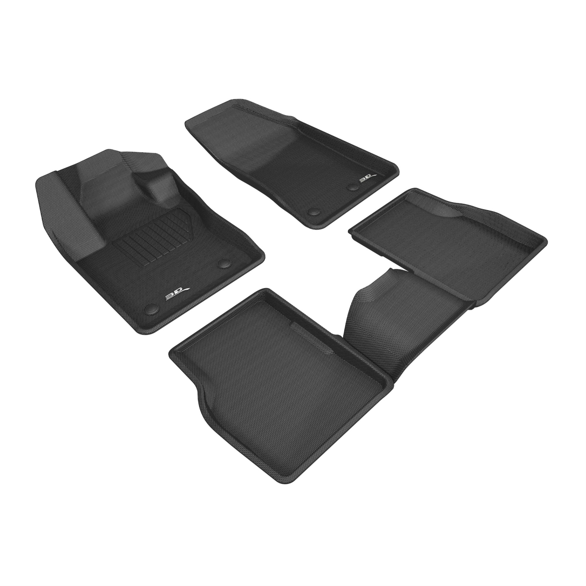 3D MAXpider JEEP COMPASS 20172022 KAGU BLACK R1 R2