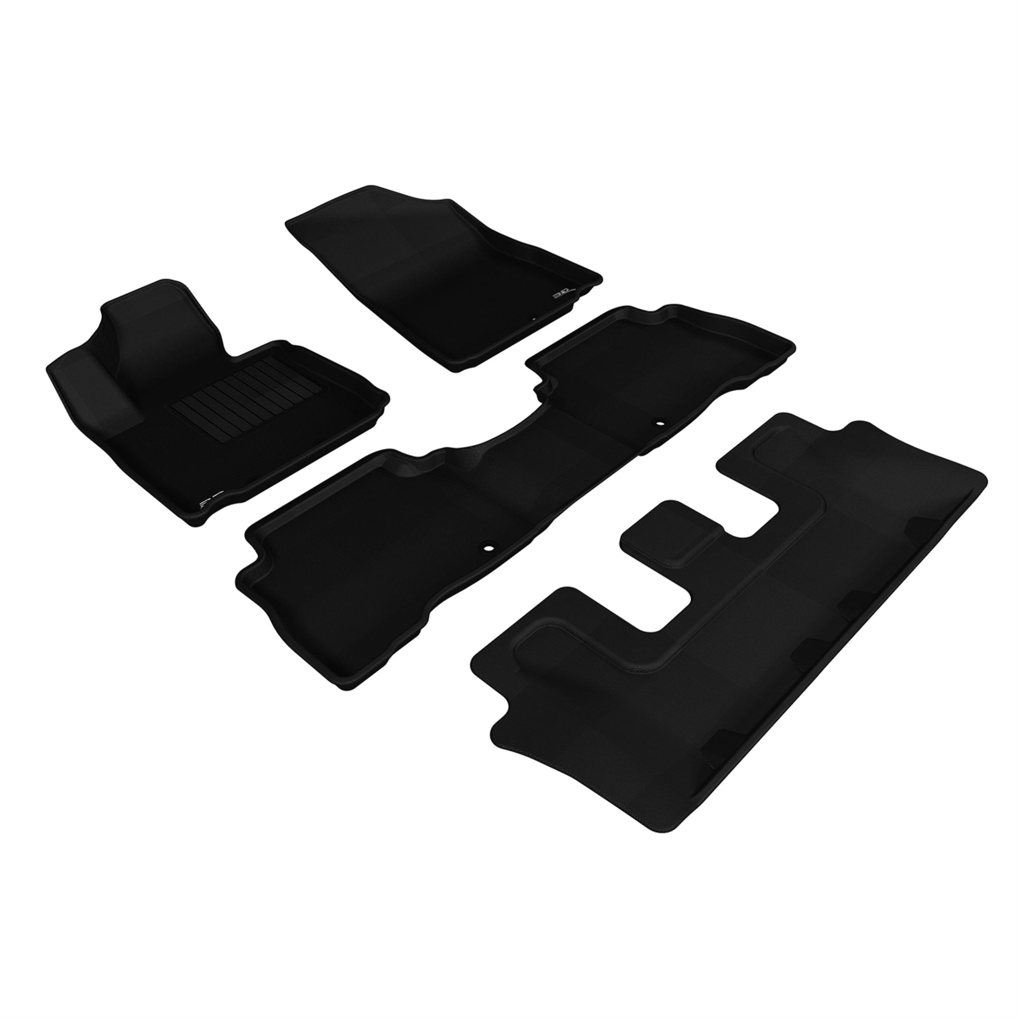3D MAXpider KIA SORENTO 7SEATS 20142015 KAGU BLACK R1 R2 R3