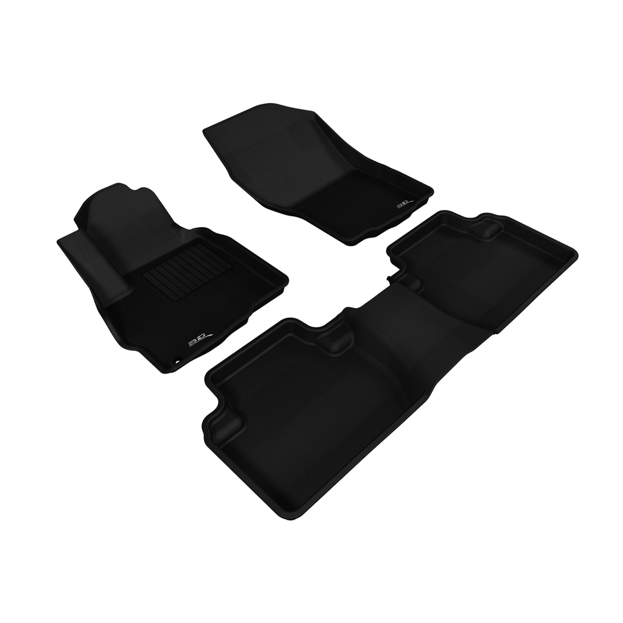 3D MAXpider MITSUBISHI OUTLANDER 20112020 KAGU BLACK R1 R2
