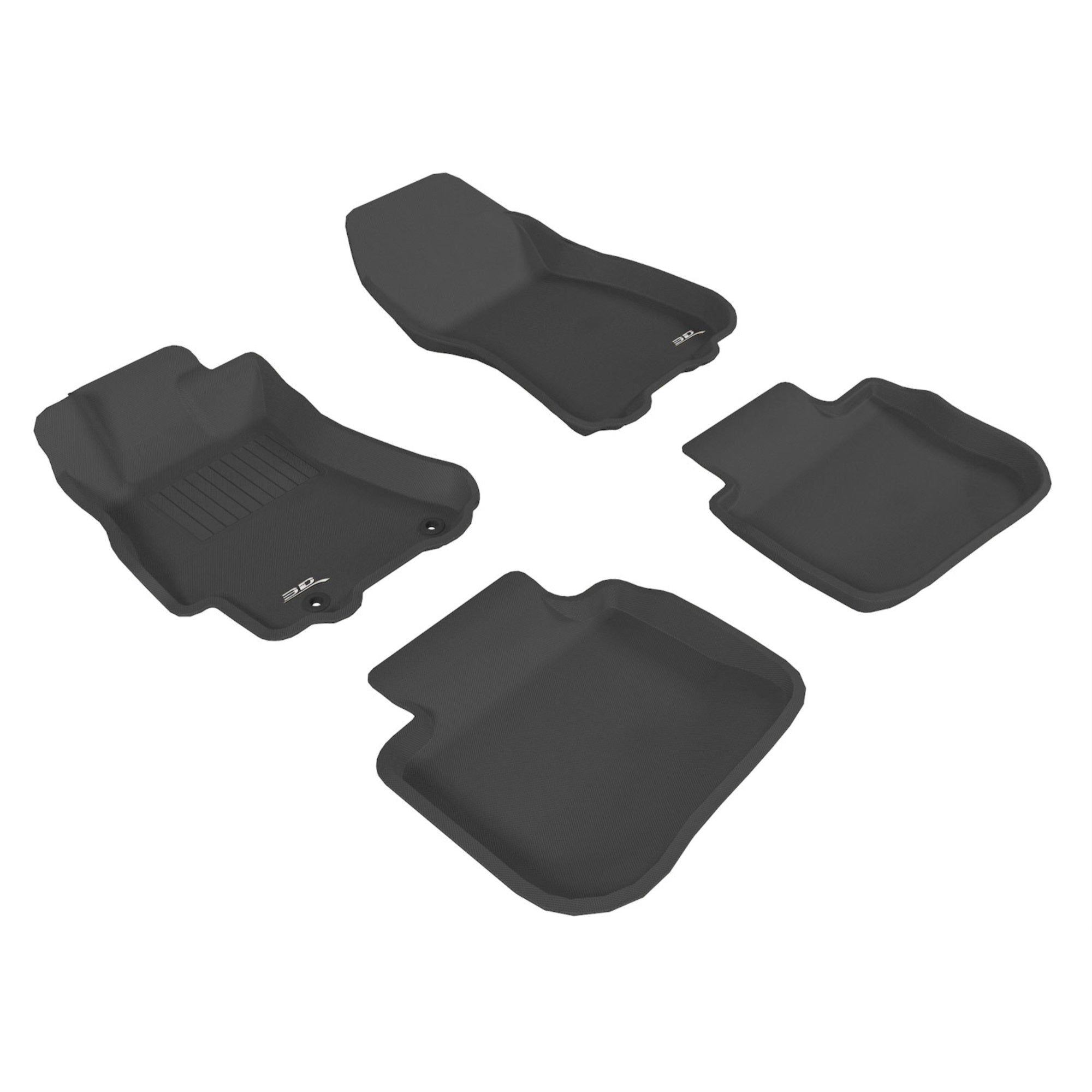 3D Maxpider Subaru Legacy 2010-2014 Kagu Black R1 R2