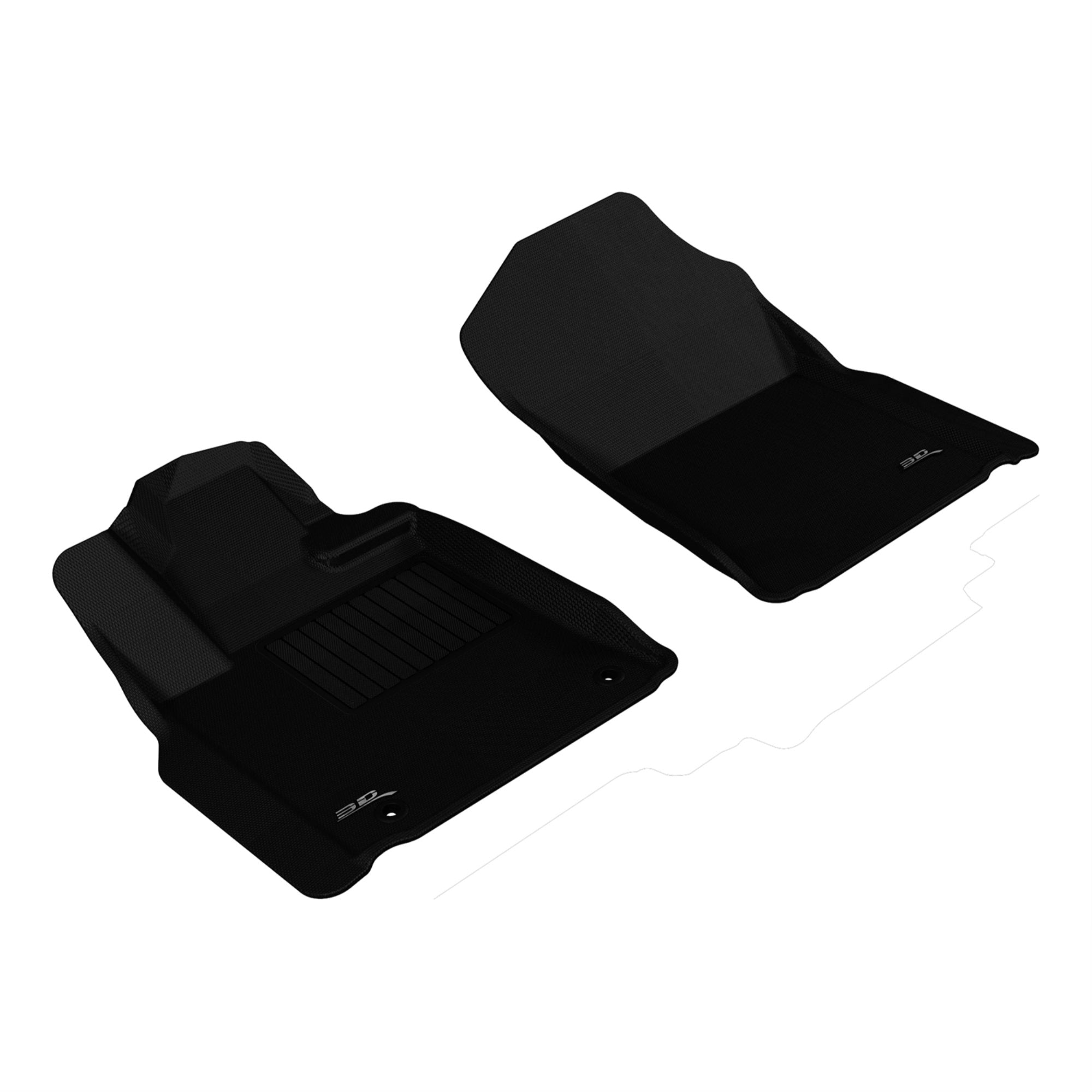 3D MAXpider TOYOTA TUNDRA 20072011 REGULAR CAB / DOUBLE CAB / CREWMAX / SEQUOIA 20082011 KAGU BLACK R1 (HOOKS)