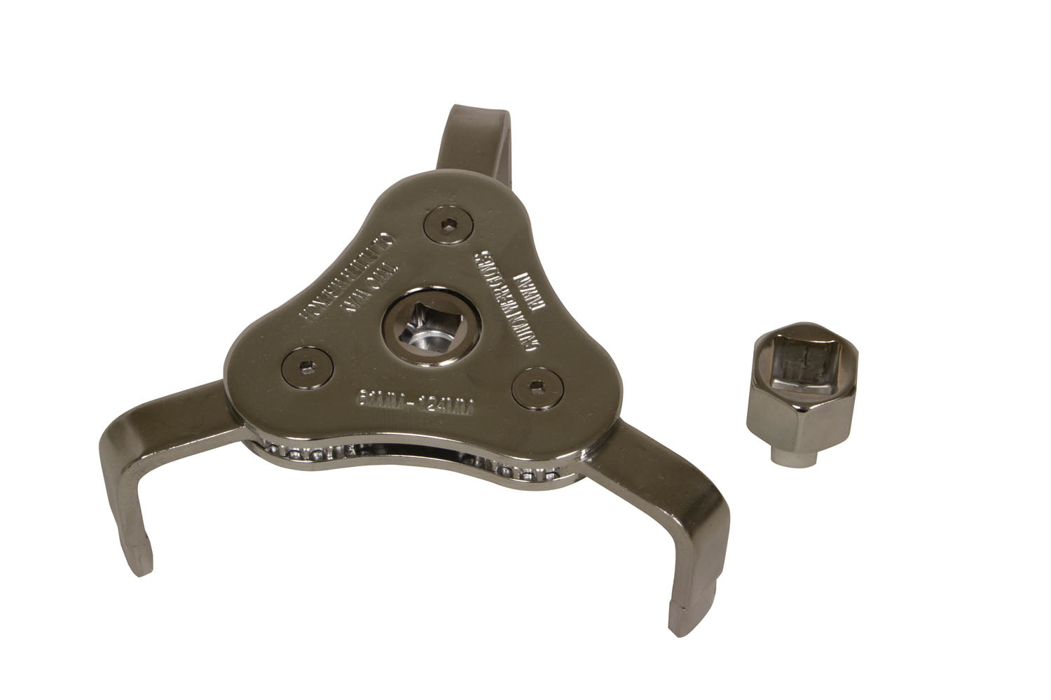61124MM 3 Jaw Filter Wrench with Adapter