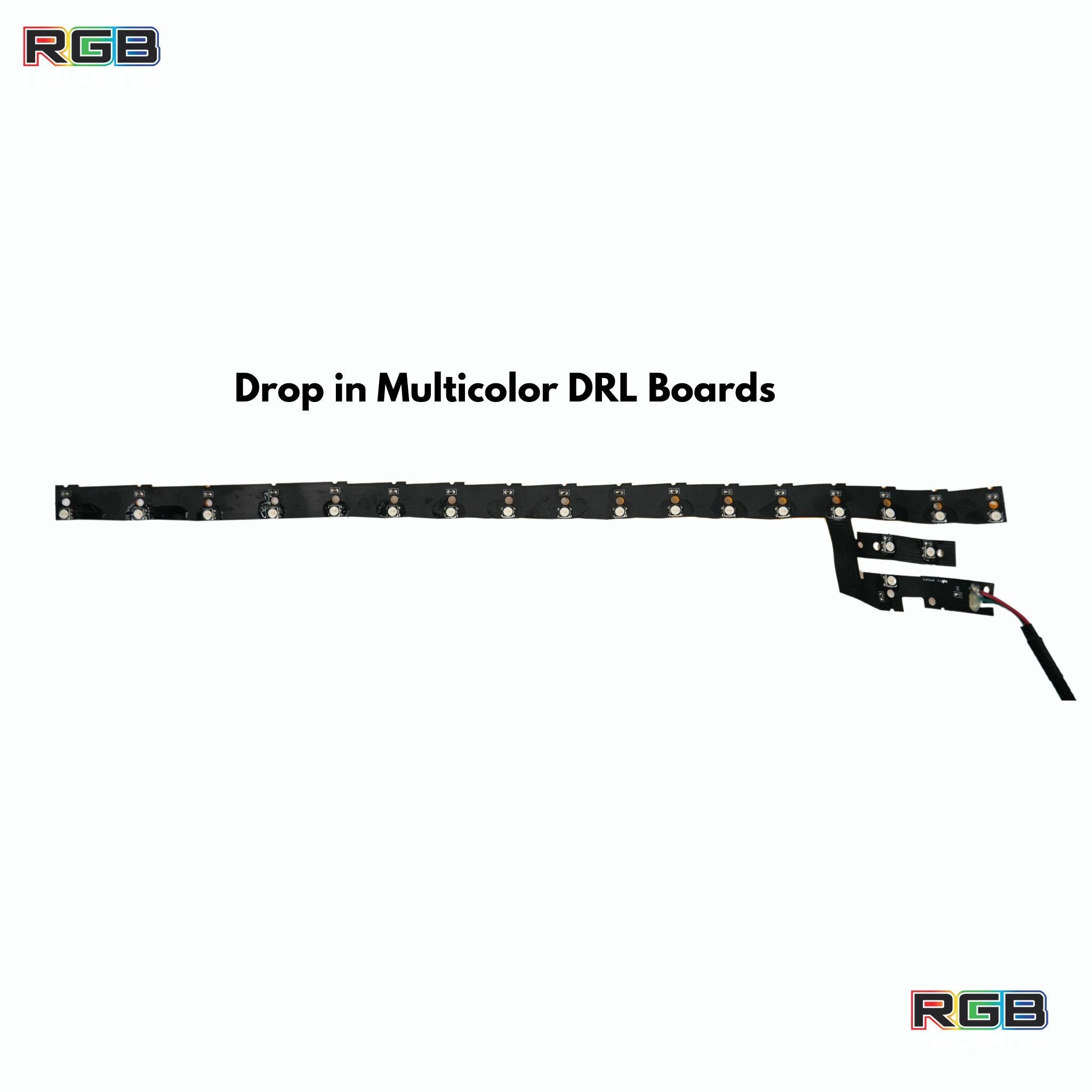 Lexus RC Multicolor Flow Series DRL Boards (2015–2018)