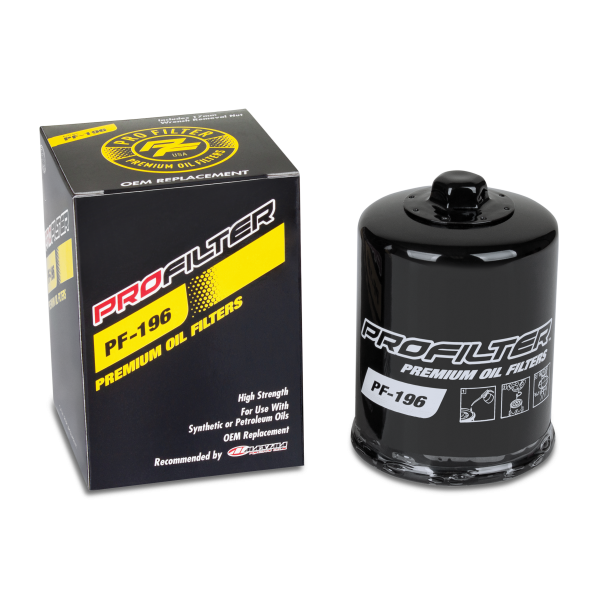 PREMIUM OIL FILTERS - PF-196 PACK of 2 FILTERS