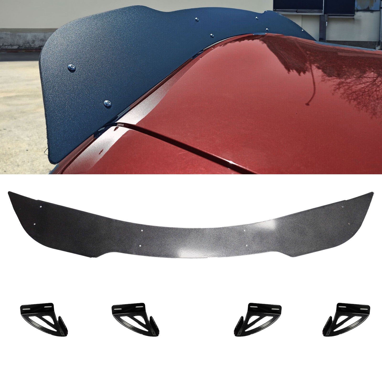 NB Mazda Miata Custom Aggressive Ducktail Duckbill Trunk Spoiler Duckwing US