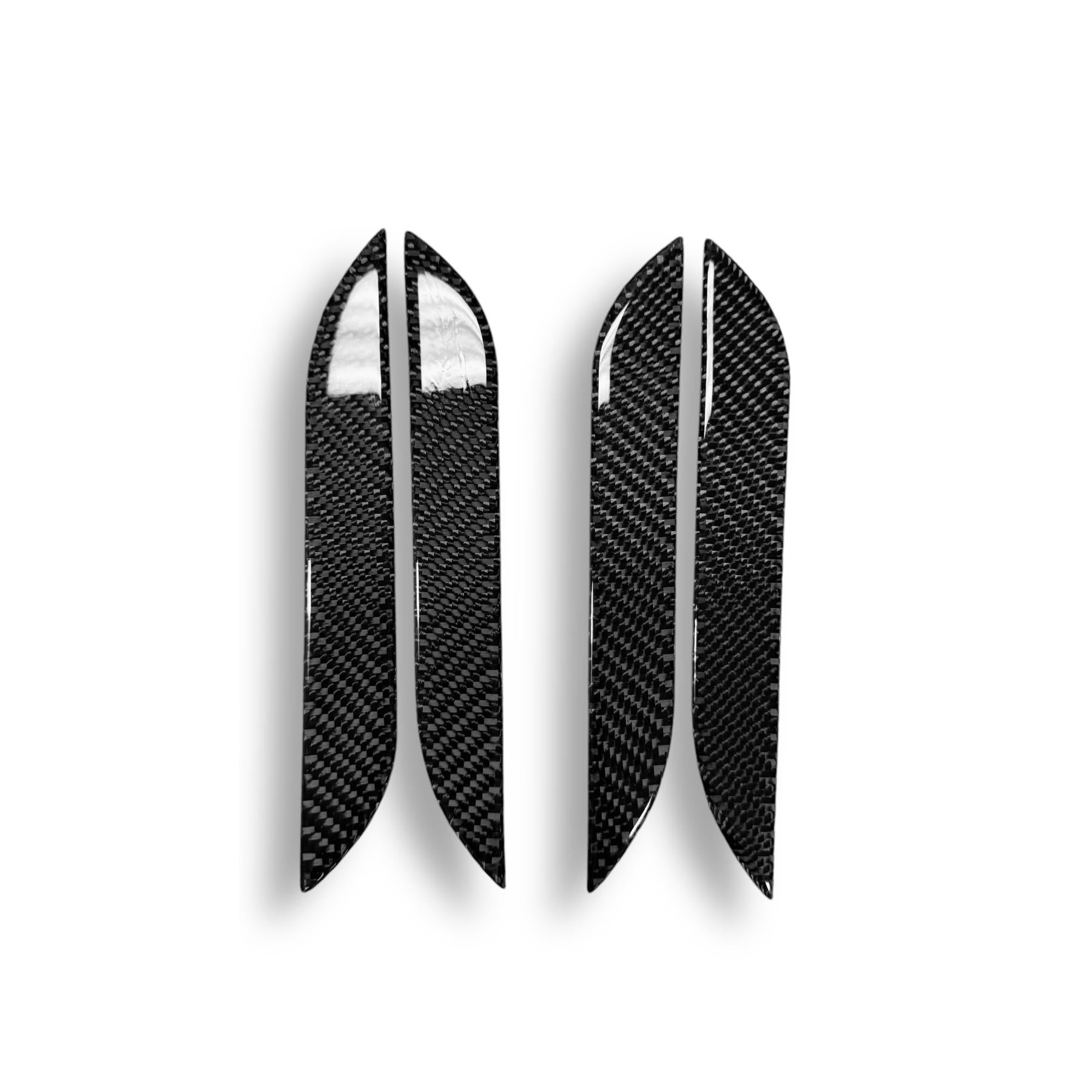 Model S Carbon Fiber Door Handle Sticker | Palenon Performance