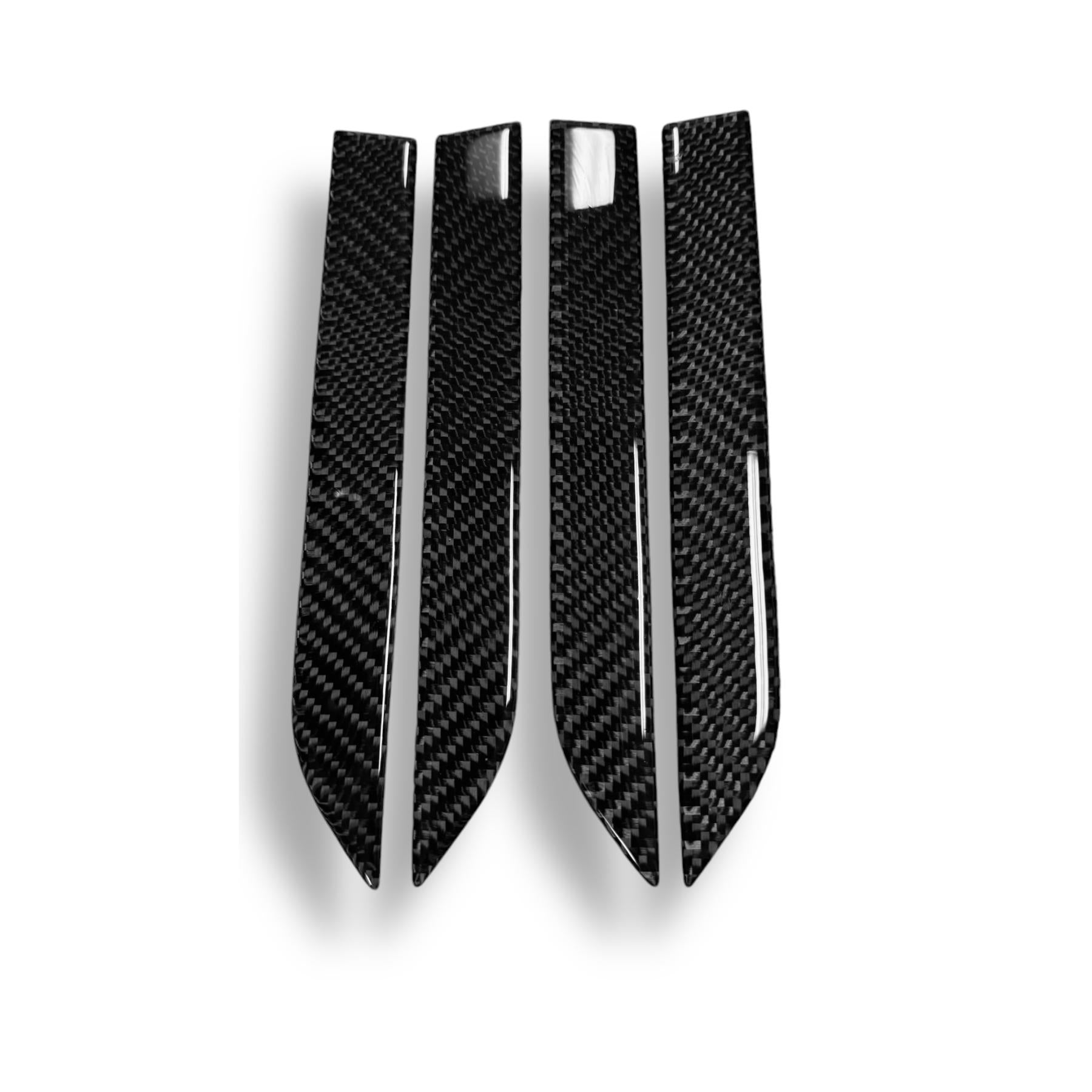 Model X Door Carbon Fiber Handle Sticker | Palenon Performance