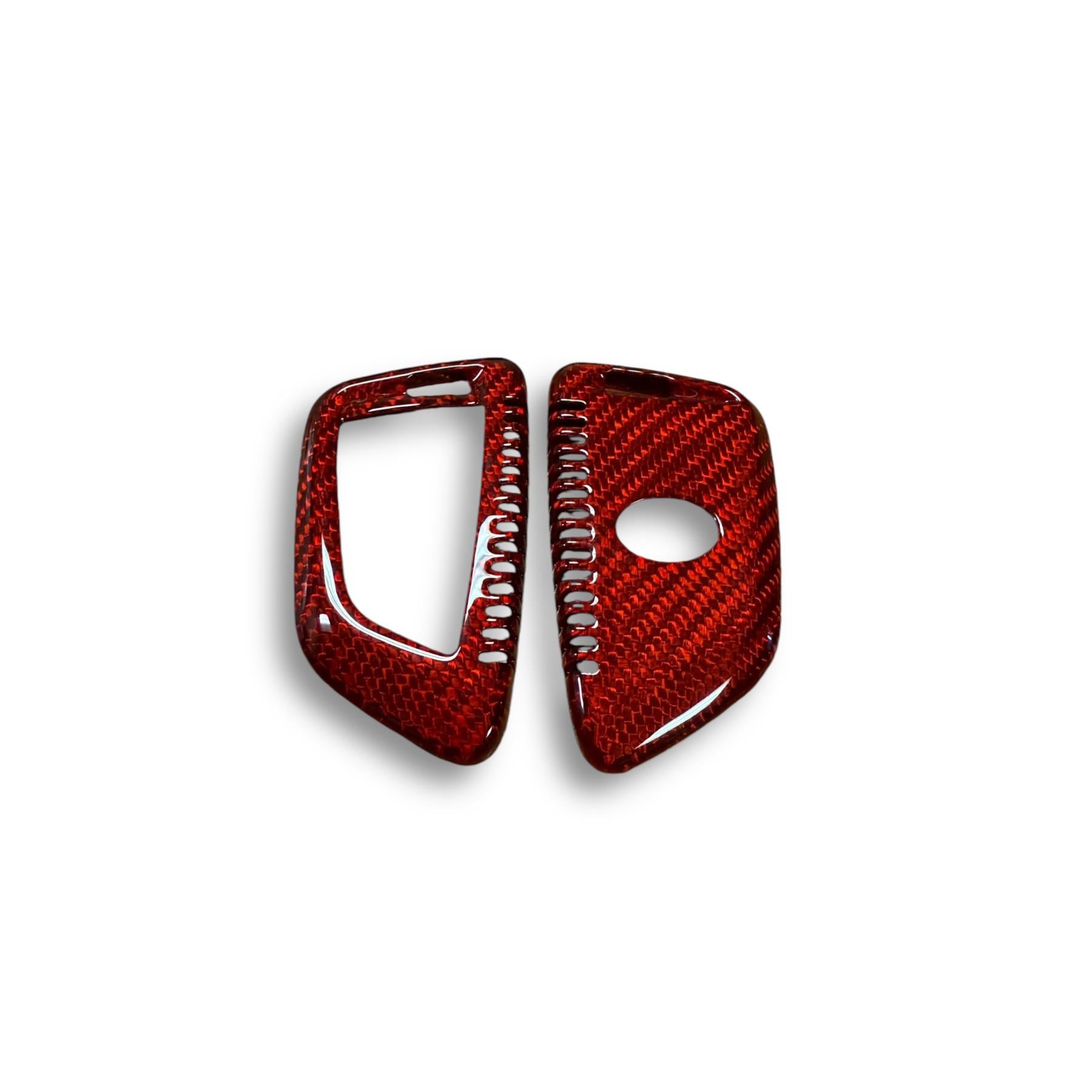 Toyota Supra MKV A90/A91 Carbon Fiber Key Cover RED | Palenon Performance