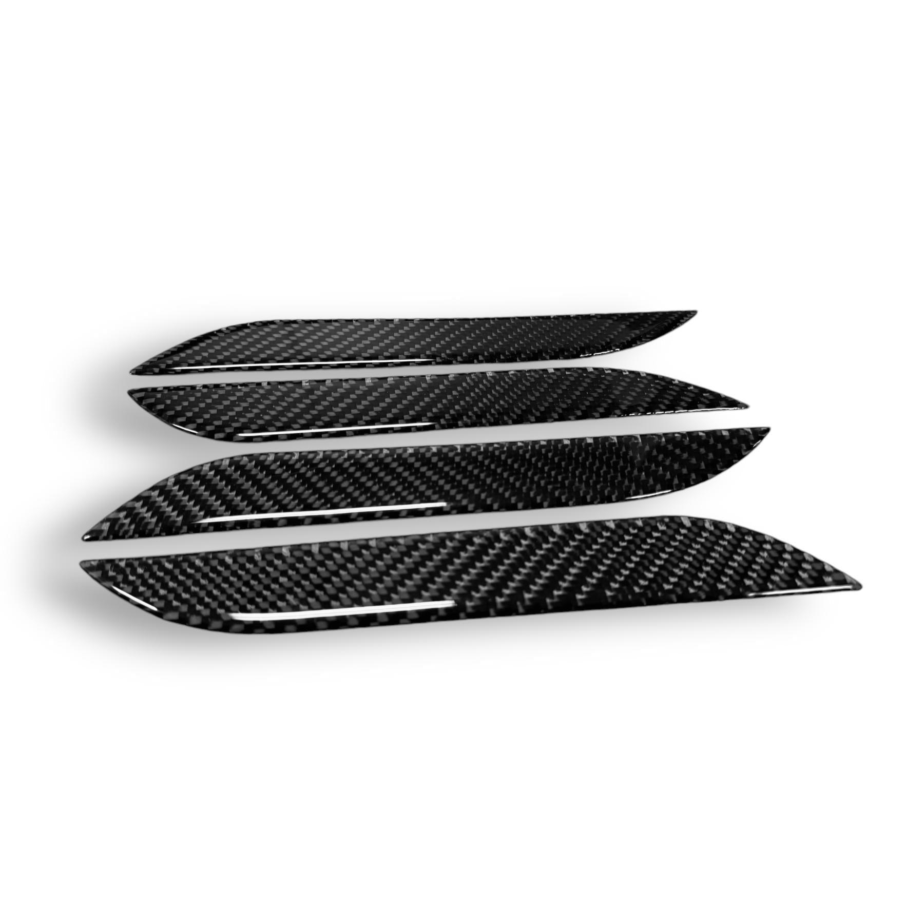 Model S Carbon Fiber Door Handle Sticker | Palenon Performance