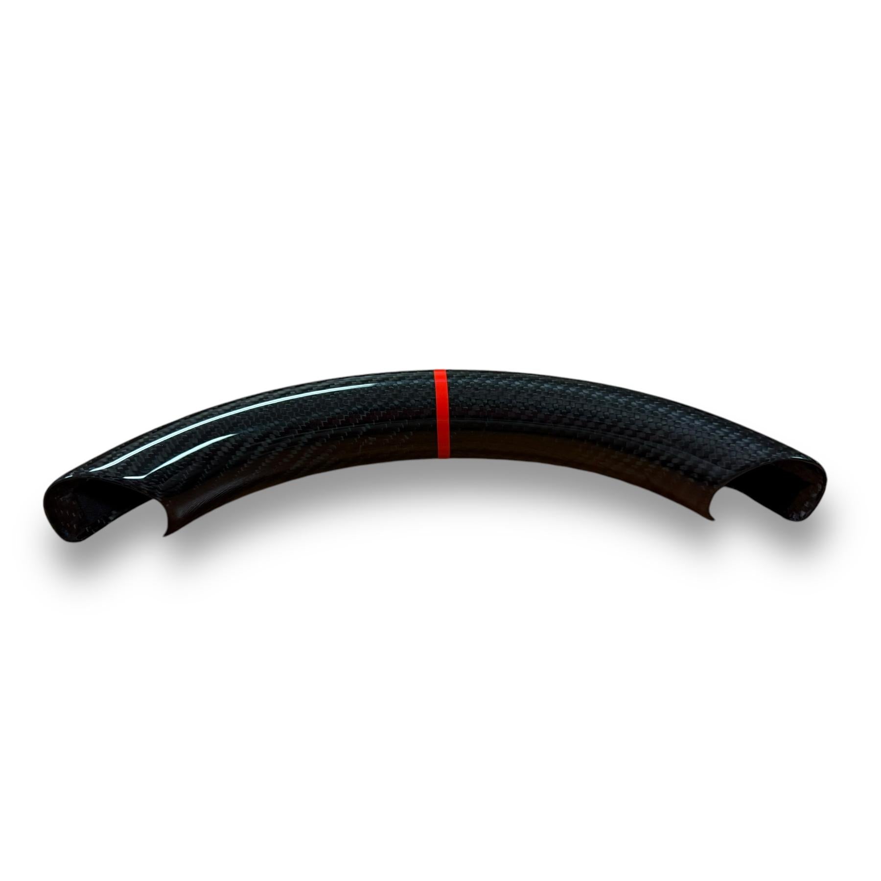 Tesla Model 3 & Y Carbon Fiber Steering Wheel Top Cap | Palenon Performance
