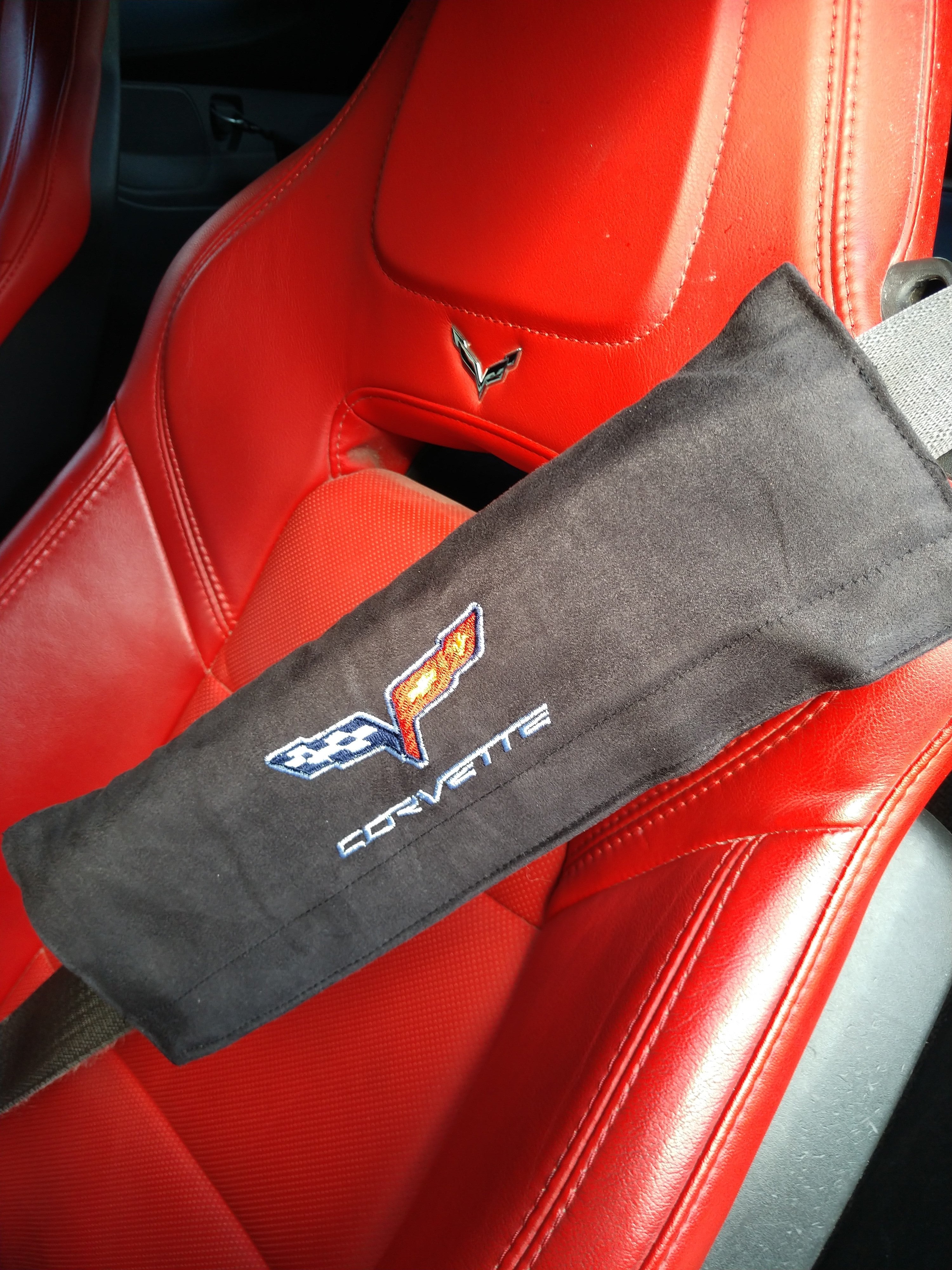 Corvette C6 Seat Belt Armour seat belt cushion