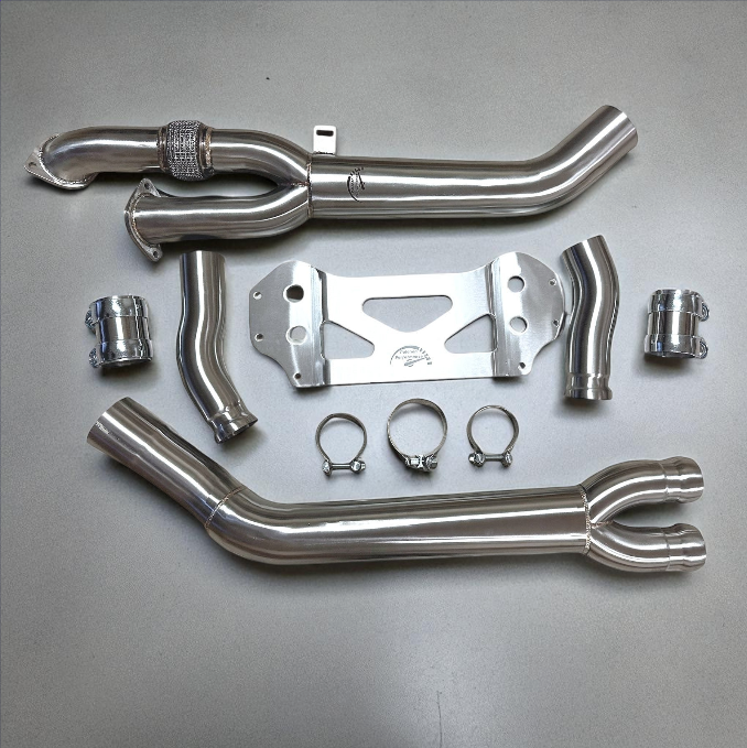 Single Mid Pipe For BMW G80 M3, G83 M4, G82 M4 (S58 Engine)