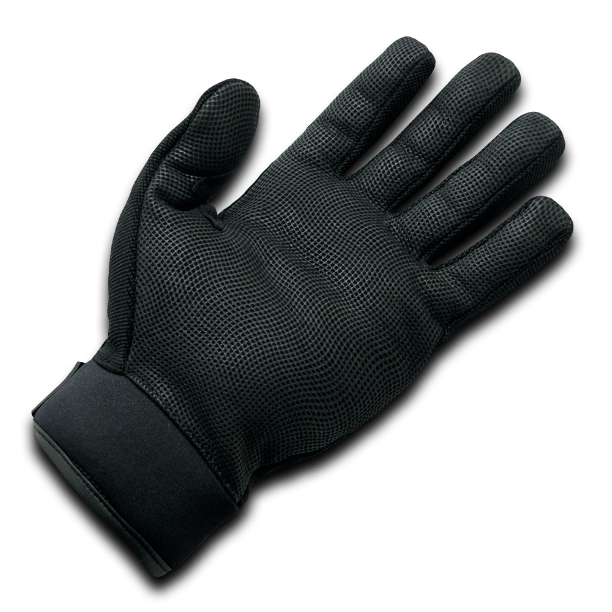 Digital Leather Glove, Policia, Black,2X