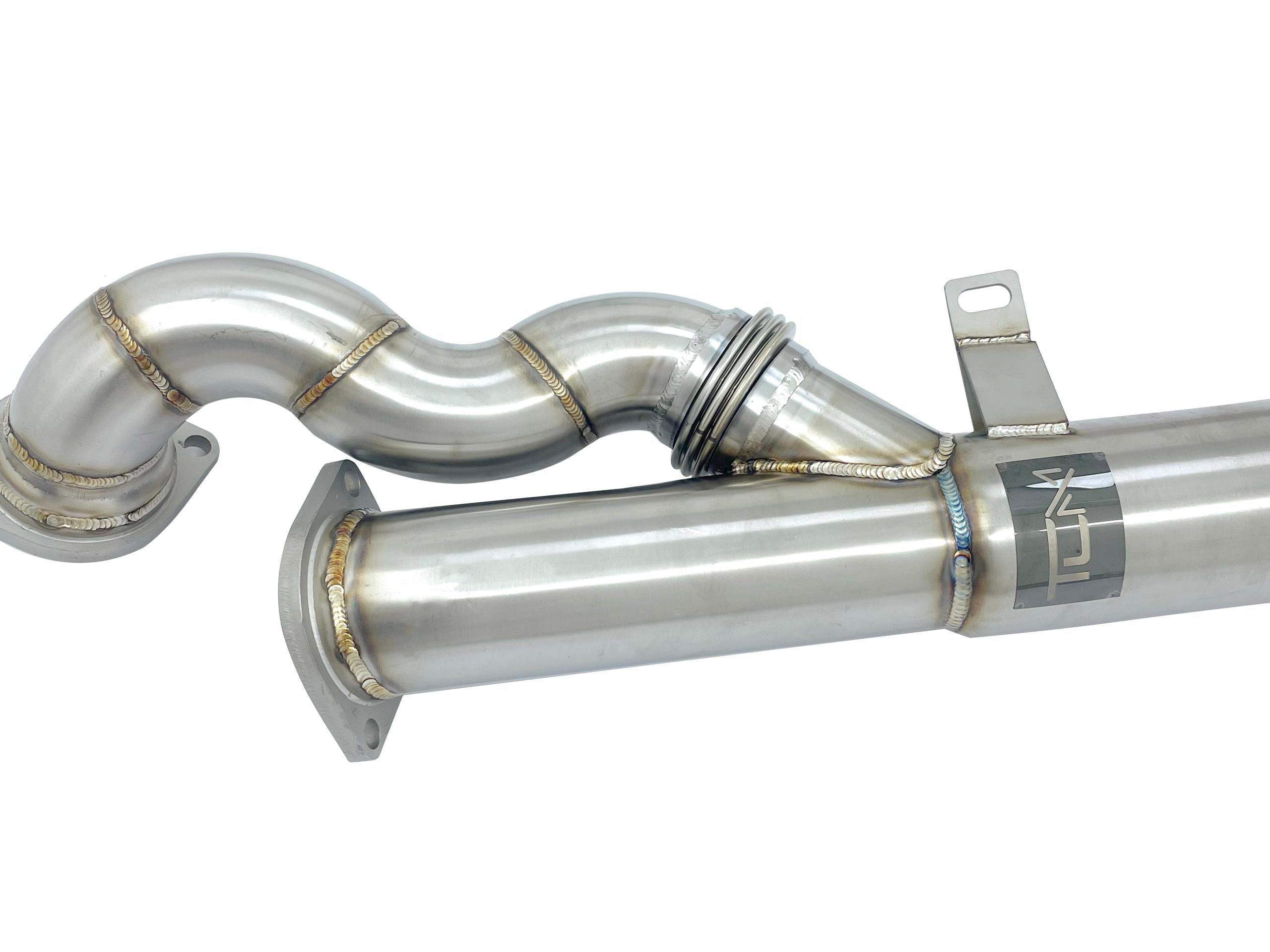TCM S-Type Single 3.5" Midpipe w/Brace BMW M3 | M4 G80 G82 G83 S58
