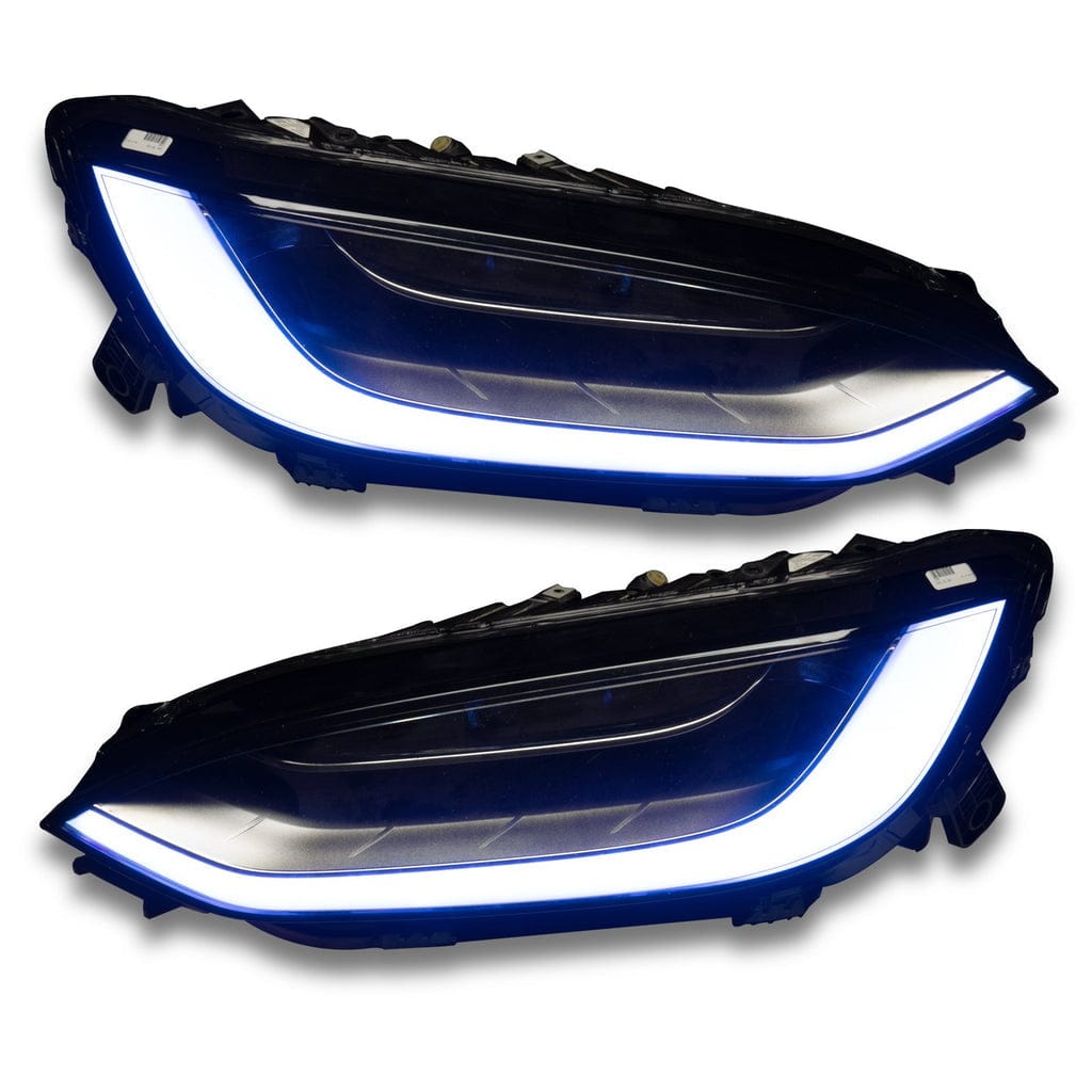 Tesla Model X Multicolor Flow DRL Boards (2016–2021)