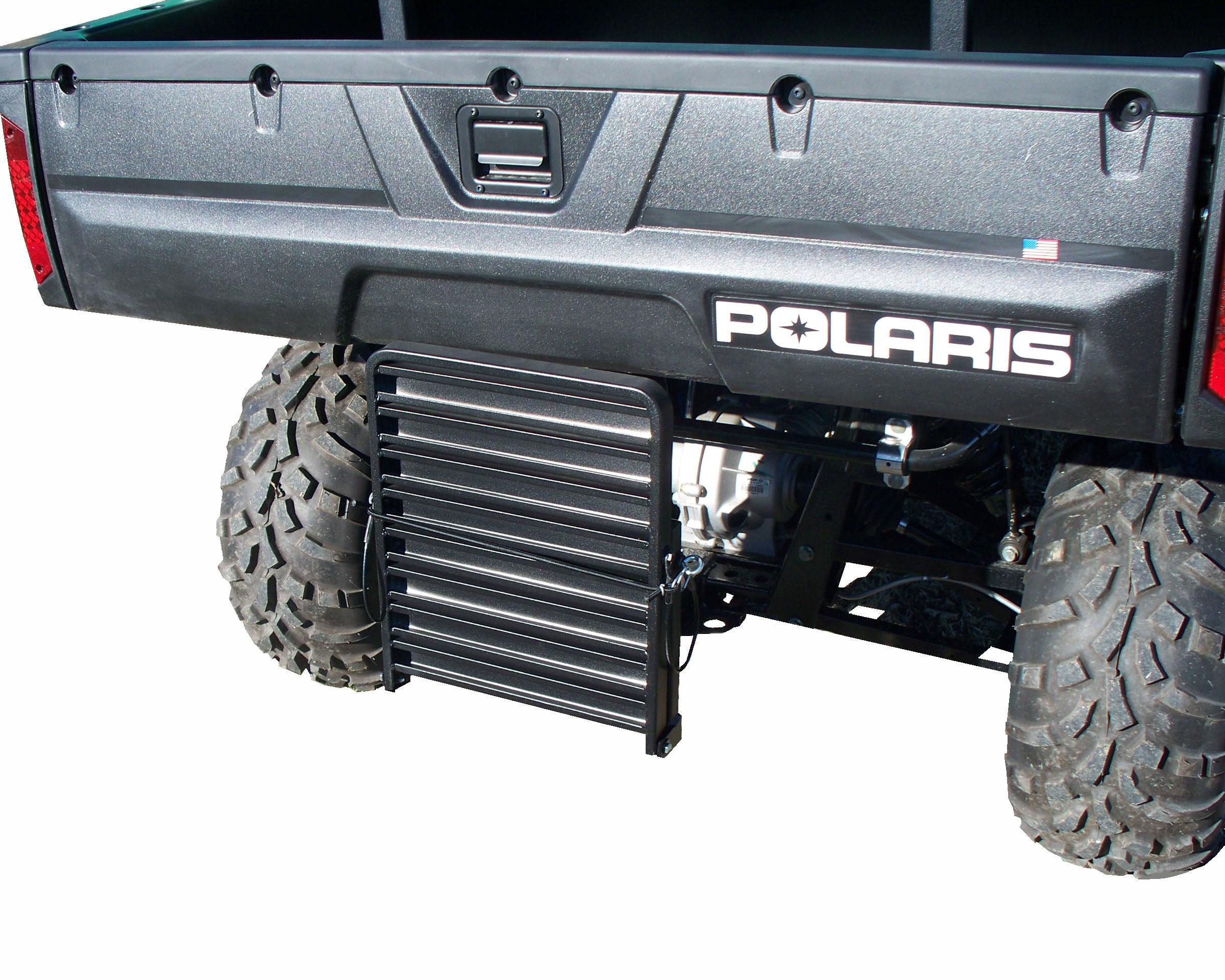 Great Day UHS300 UTV Hitch-Step Rack - Durable Aluminum, Black Finish