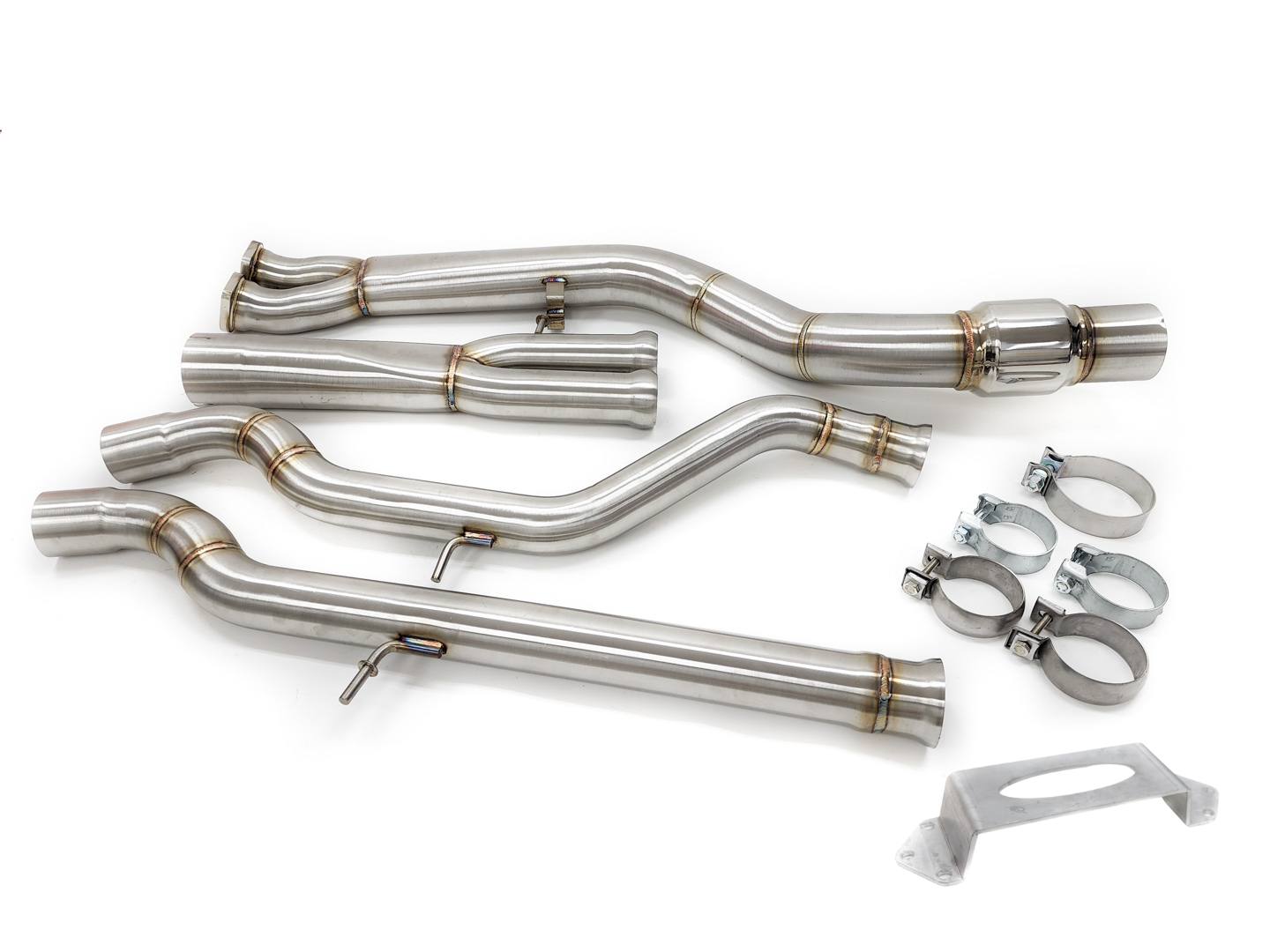 ARM Motorsports S55 Midpipe  3.5" RESONATED BMW M3 M4 F80 F82