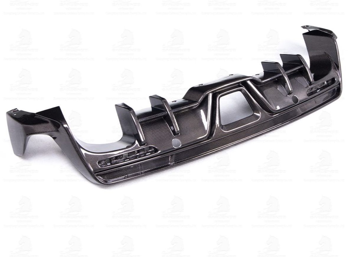 Carbon Fiber TMS Style Rear Diffuser - Toyota Supra A90/A91 | Palenon Performance