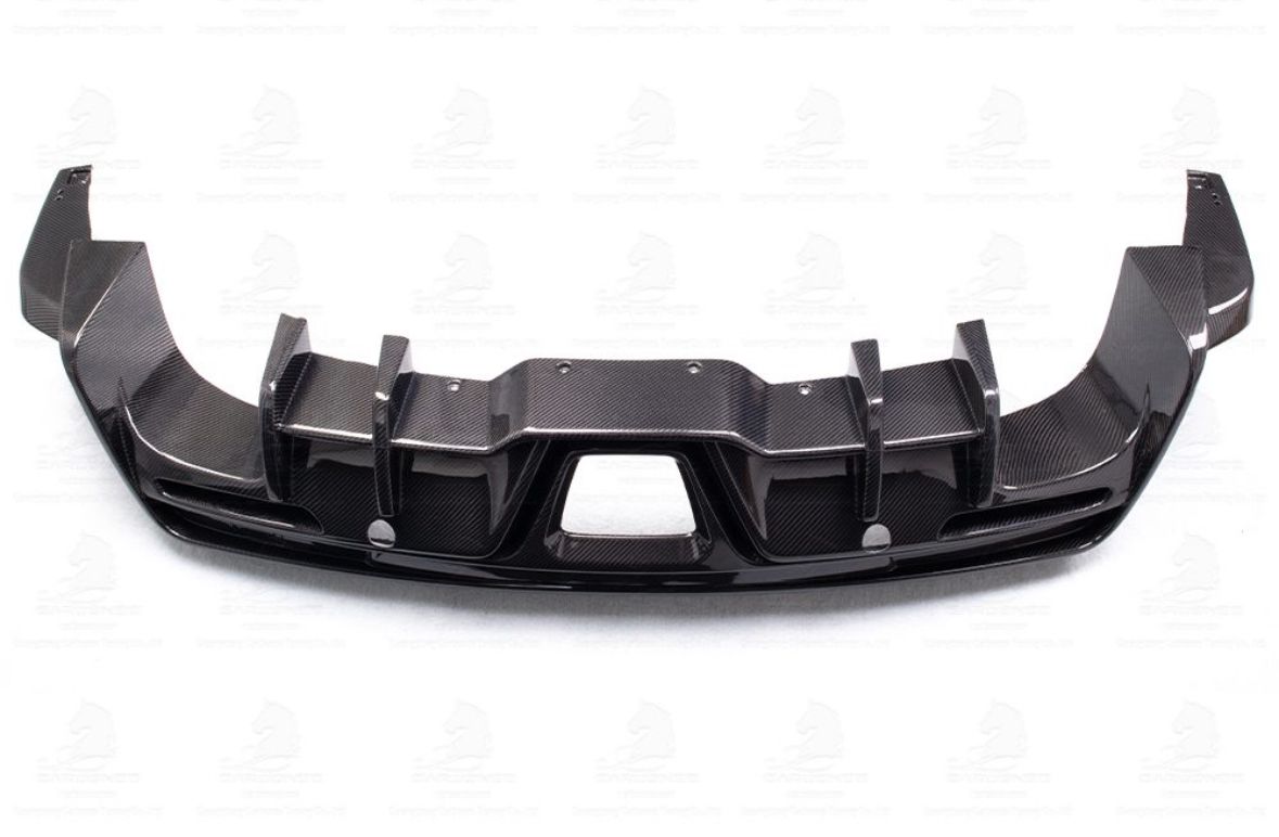 Carbon Fiber TMS Style Rear Diffuser - Toyota Supra A90/A91 | Palenon Performance