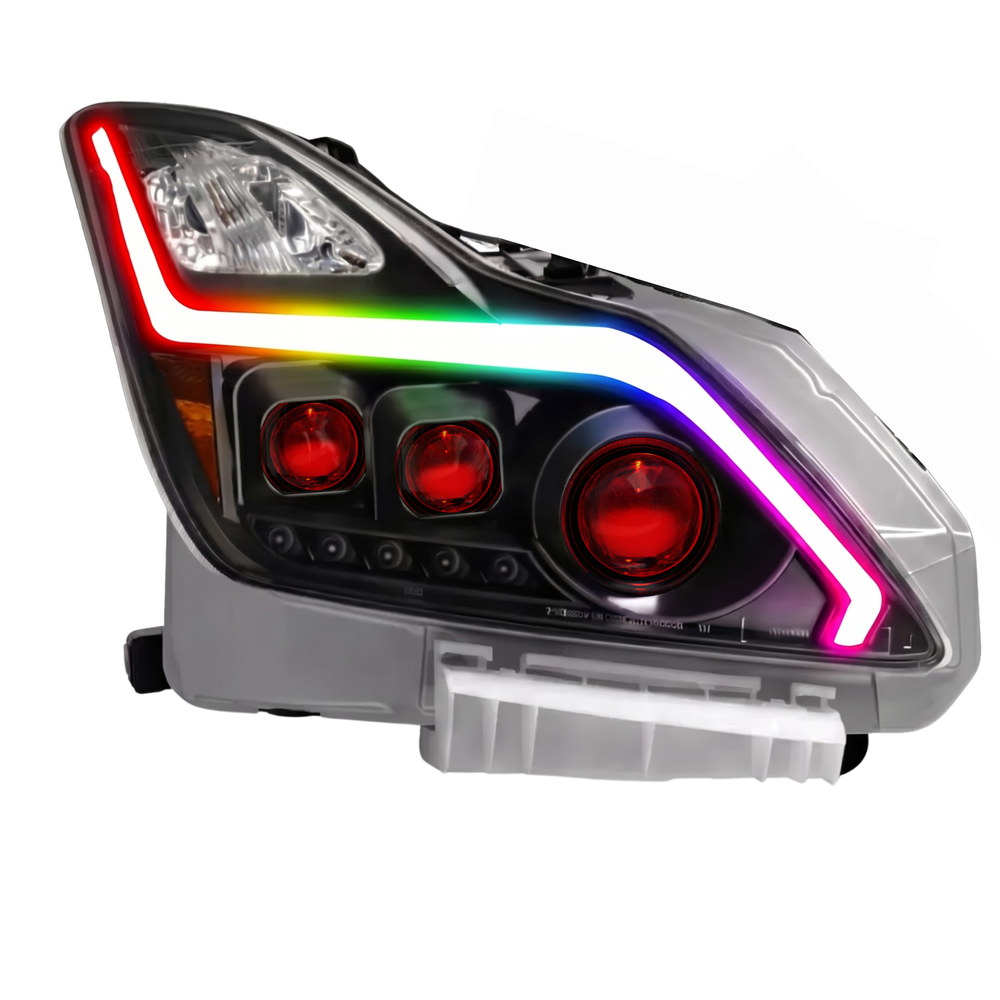 (2010–2013) Infiniti G37 Multicolor Flow DRL Boards (for Spyder Headlights only)