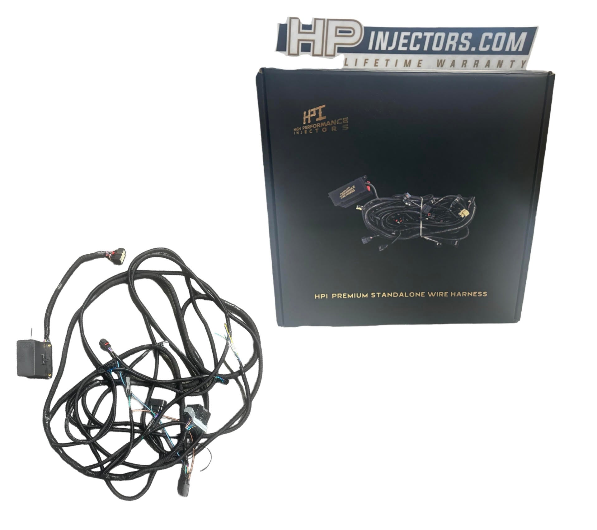 Gen 2 Ford Coyote Standalone BRAIDED LOOM Wiring Harness for Manual or 6R80 Transmissions