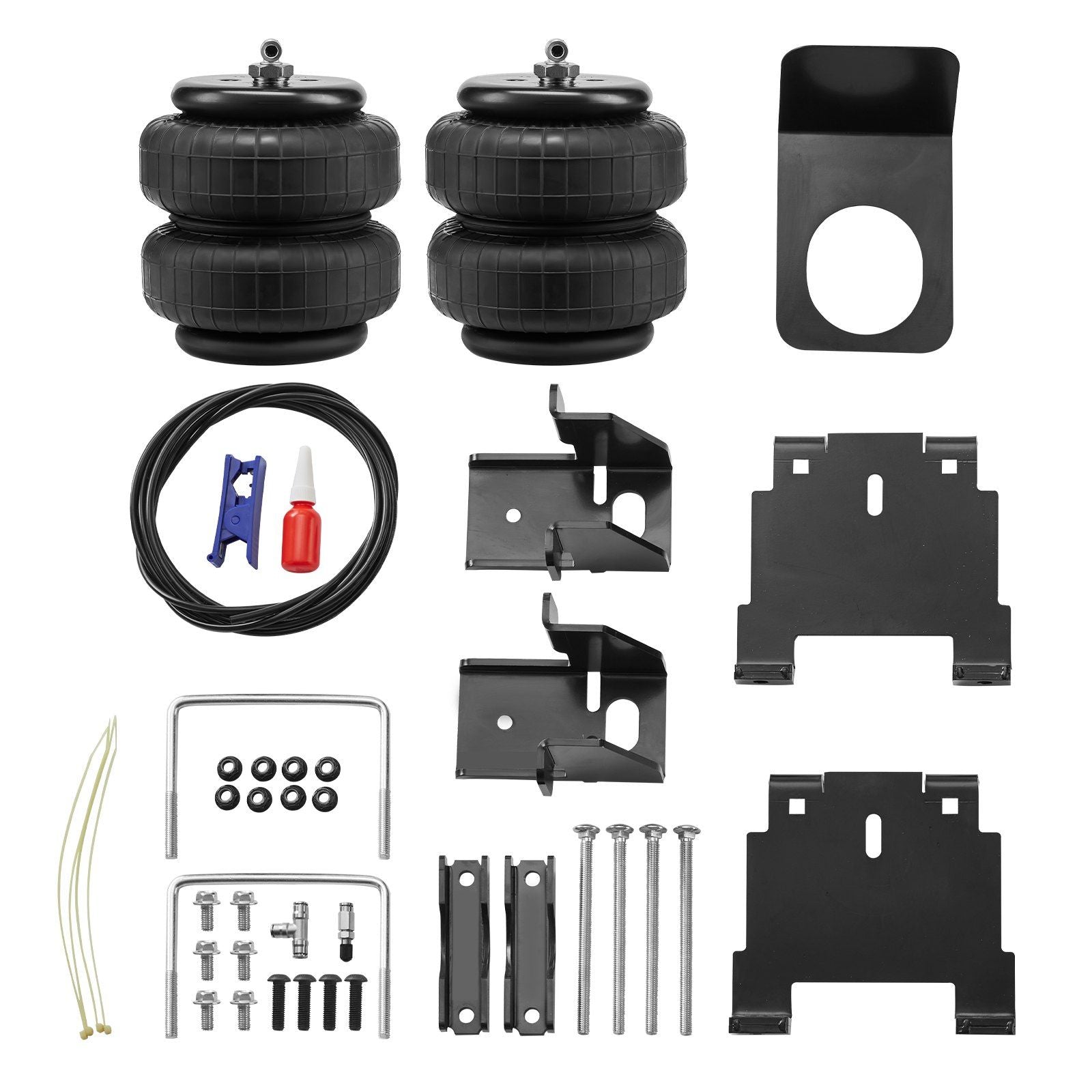 VEVOR Air Bag Suspension Kit, Air Springs Suspension Bag Kit Compatible with 2007-2018 Chevrolet Silverado 1500 and GMC Sierra 1