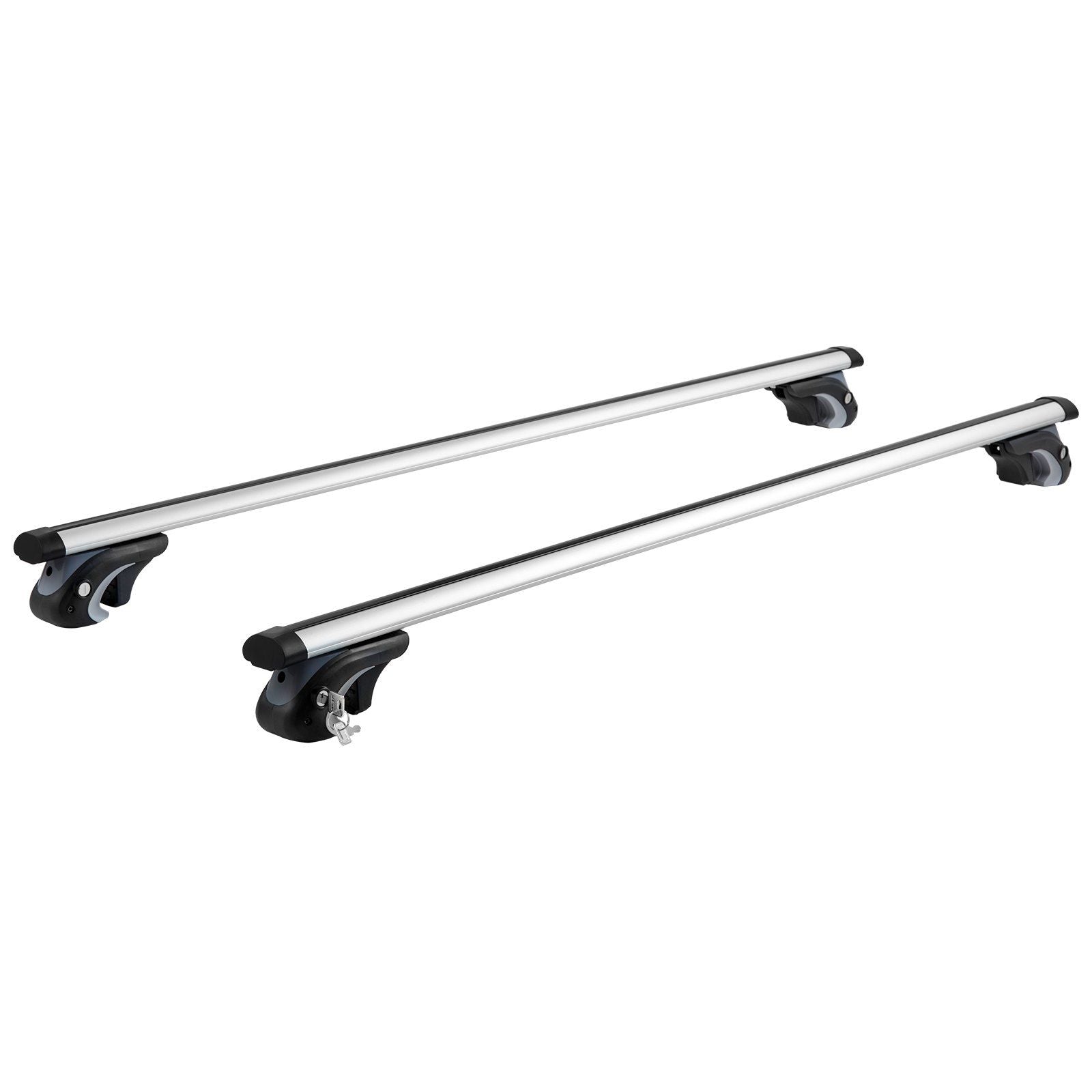 VEVOR Universal Roof Rack Cross Bars, 54'' Aluminum Roof Rack Crossbars, Fit Existing Raised Side Rail with Gap, 200 lbs Load Ca
