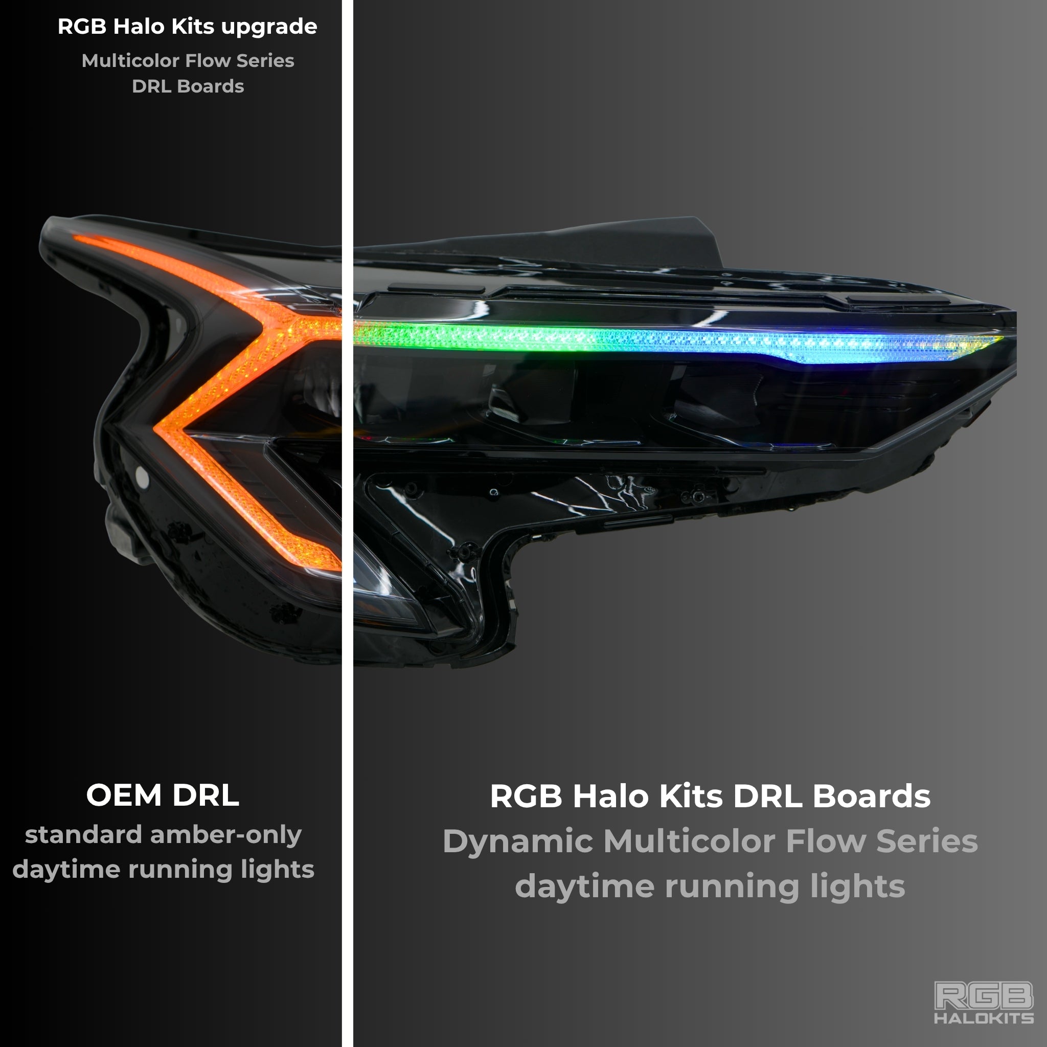 Kia K5 Flow Multicolor DRL Boards (2025–2026)