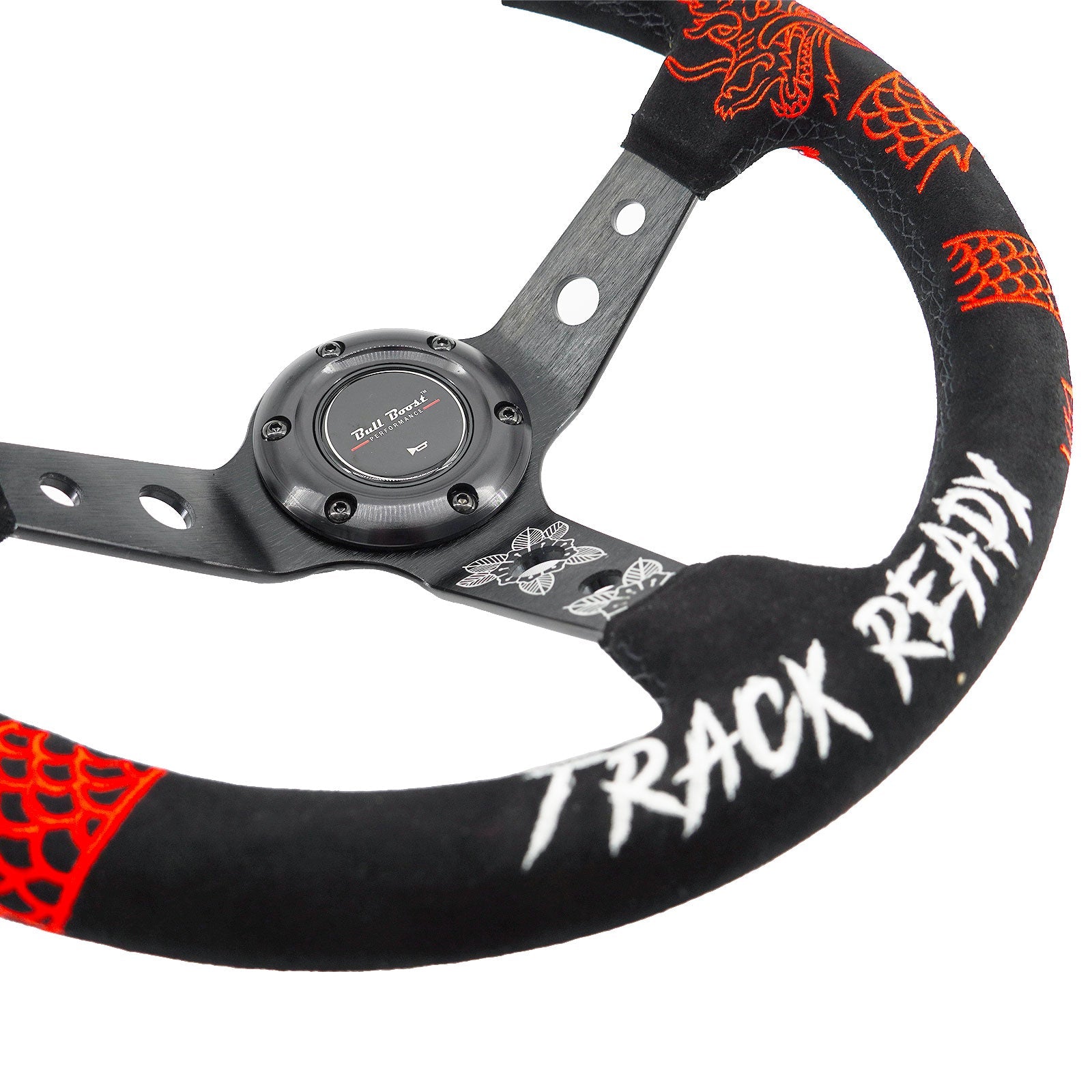Track Ready Suede Steering Wheel Hub Adapter for 83-04 Mustang / 89-92 Ranger US