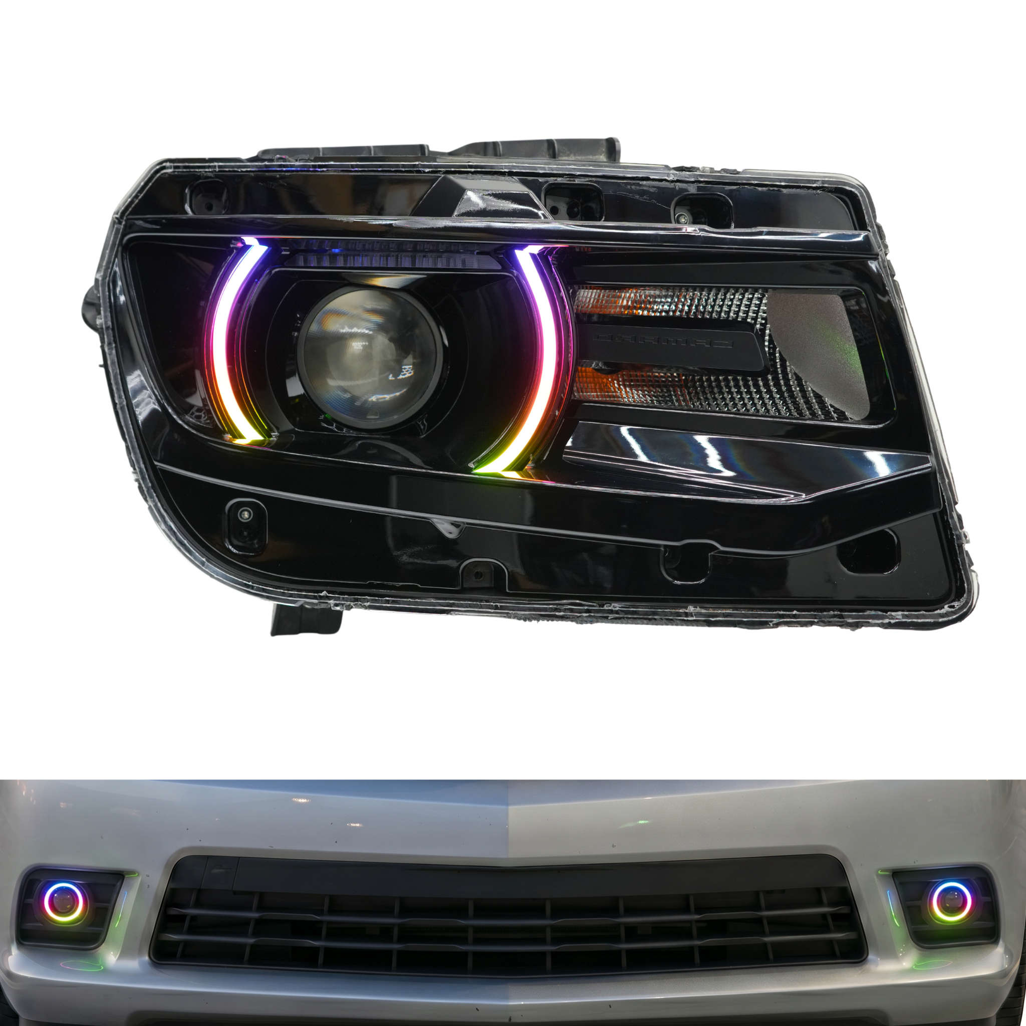 Chevrolet Camaro RS/SS Multicolor DRL Boards (2014–2015)