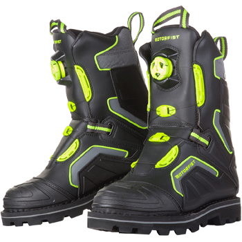 Motorfist Stomper Boa Snowmobile Boots Size 8