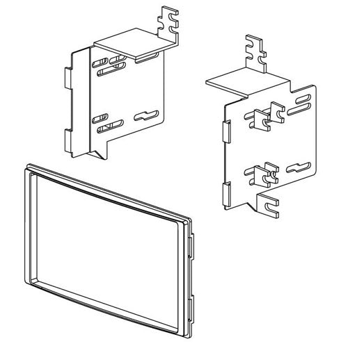 Double Din Kit For 2005-2011 Kia / Hyundai