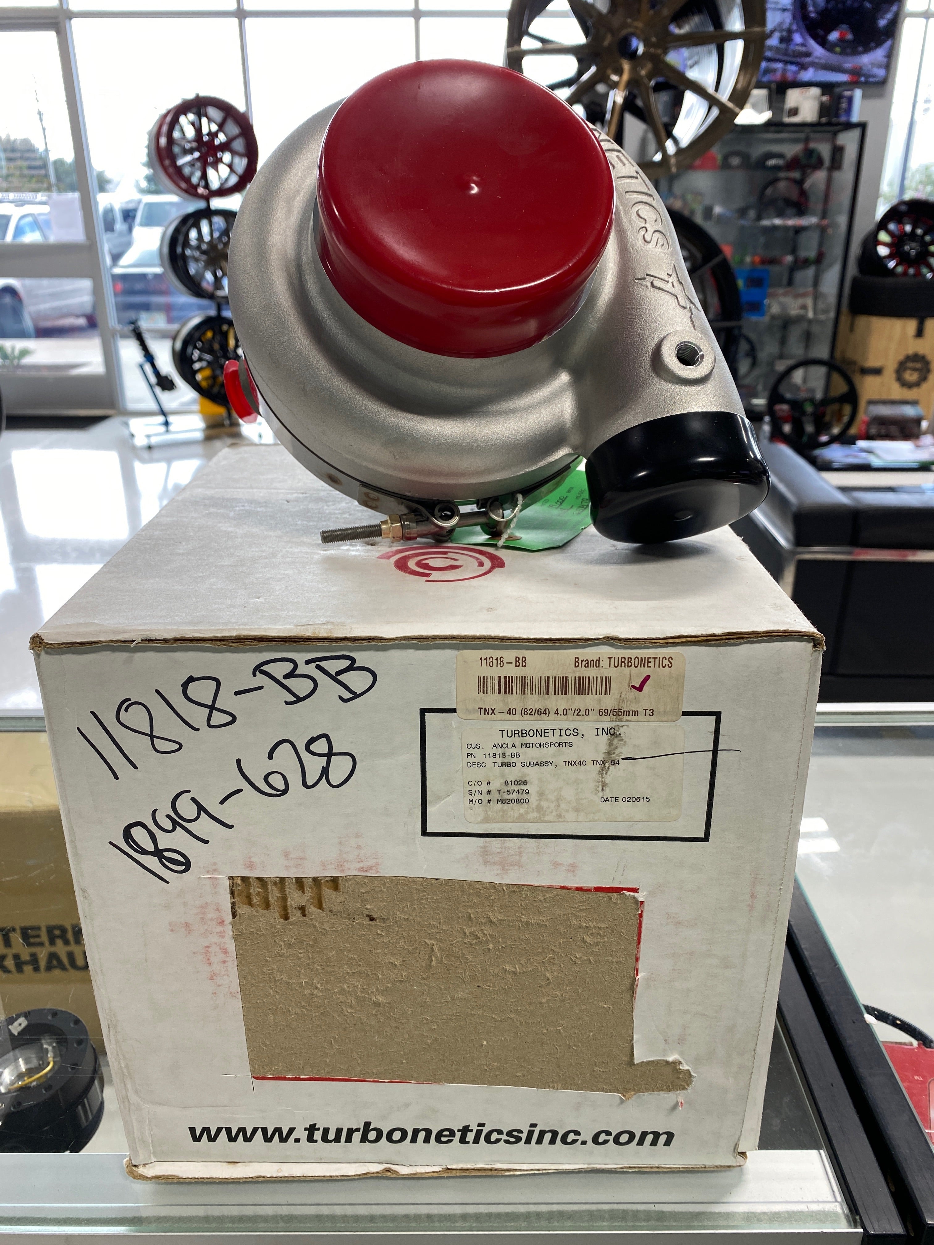 Turbonetics TNX-40/64 Dual Ball Bearing Turbo (11818-BB)